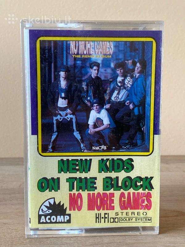 Audio garso kasetė New Kids on the block - no more