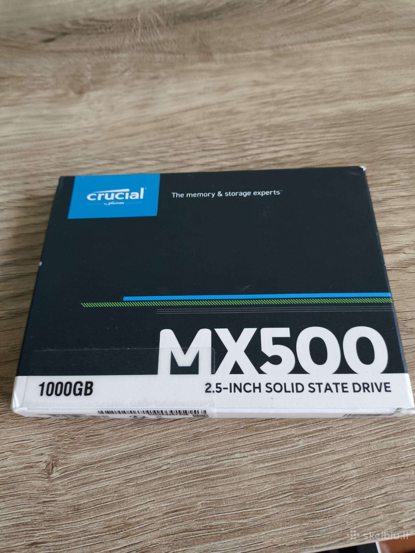 Naujas Crucial Mx500