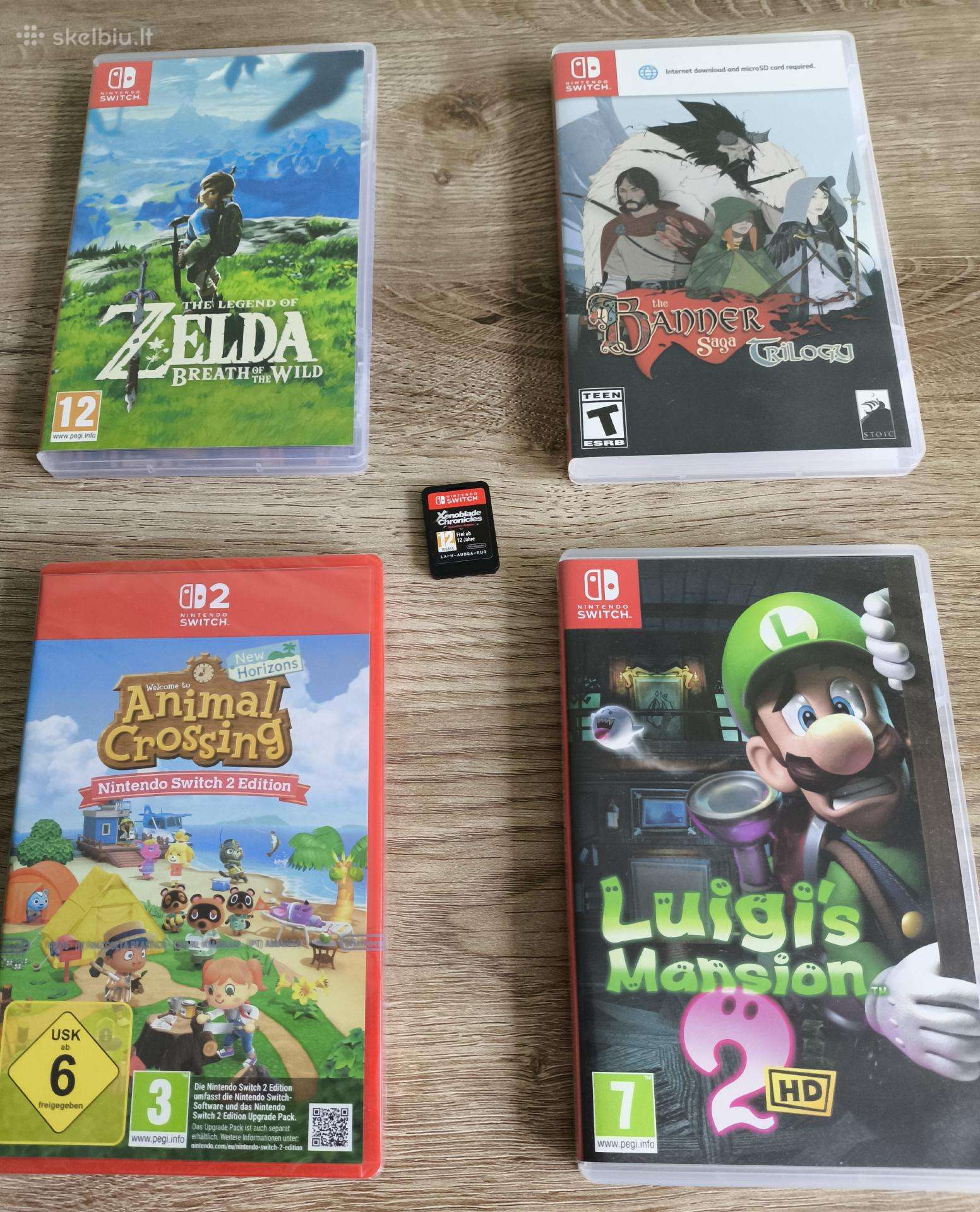Nintendo Switch žaidimai