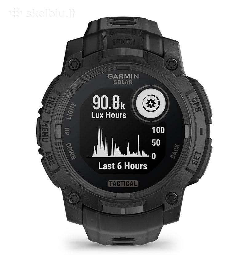 Garmin Instinct® 3 – 45 mm, Solar, Tactical Editio