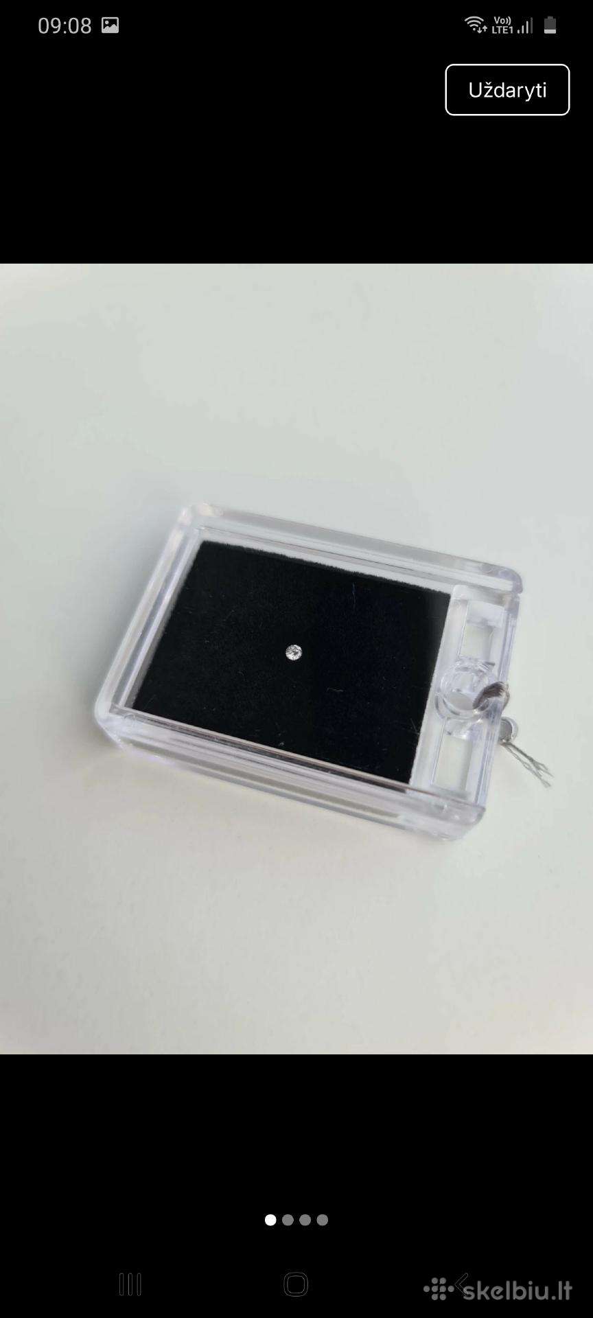 0,055 Ct briliantas