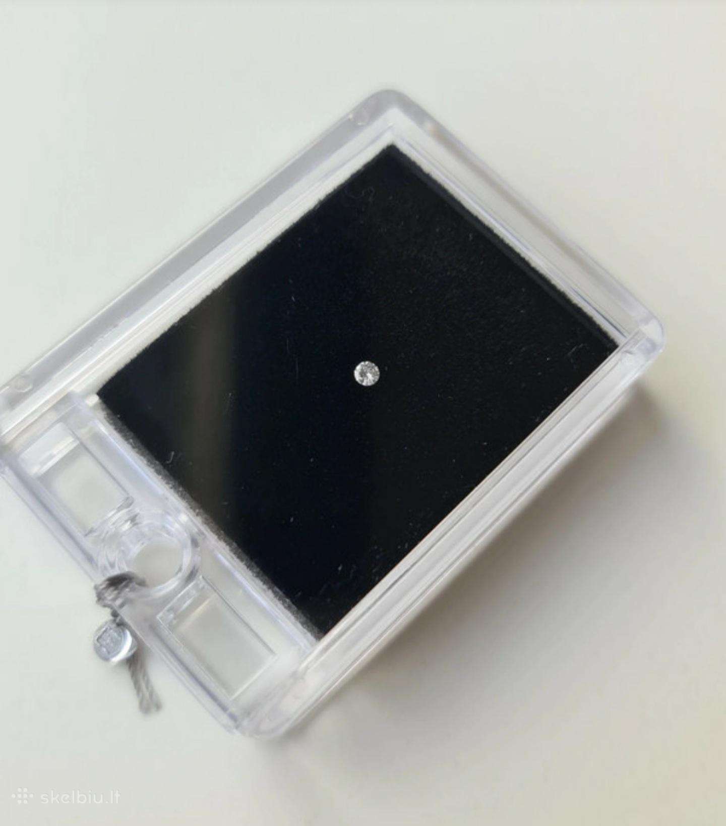0,05 Ct briliantas