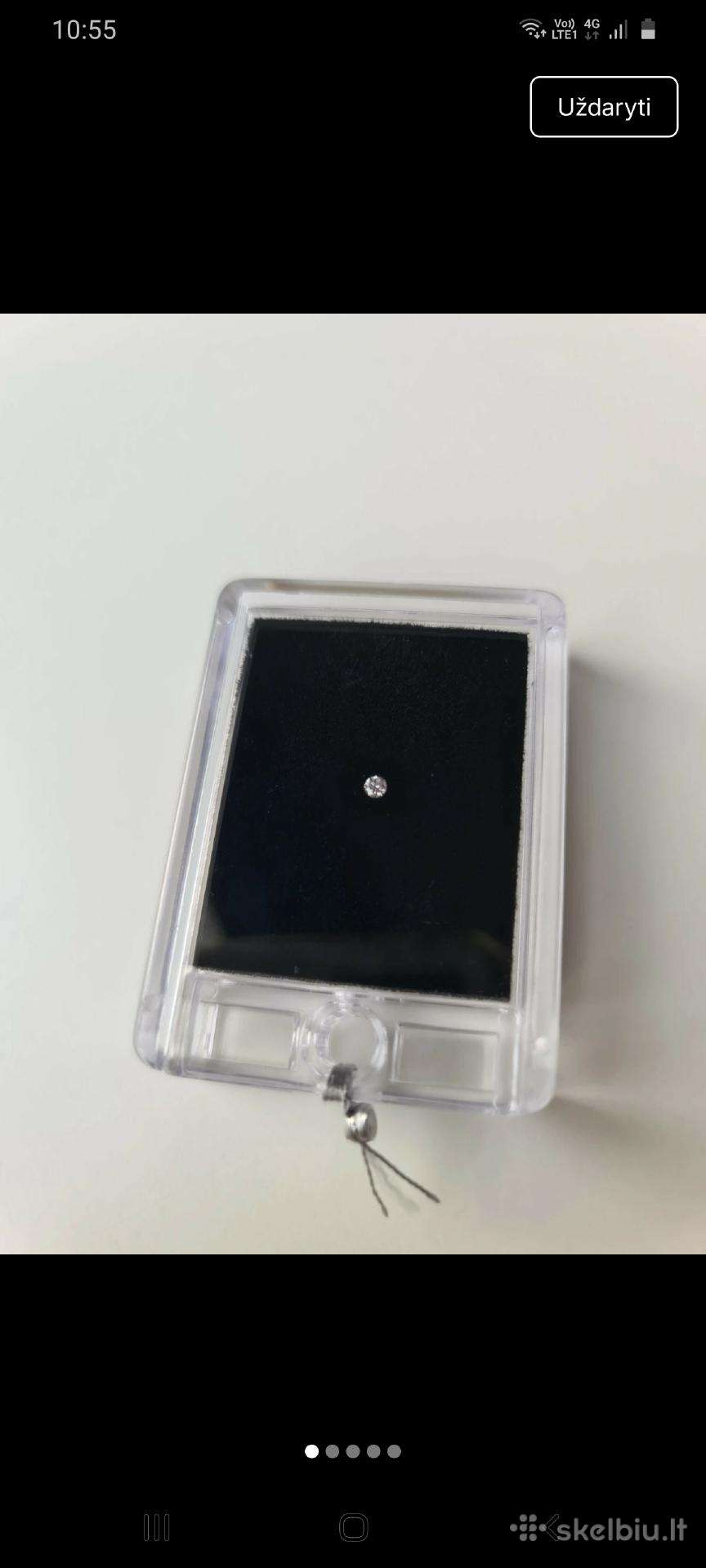 0,05 Ct Briliantas