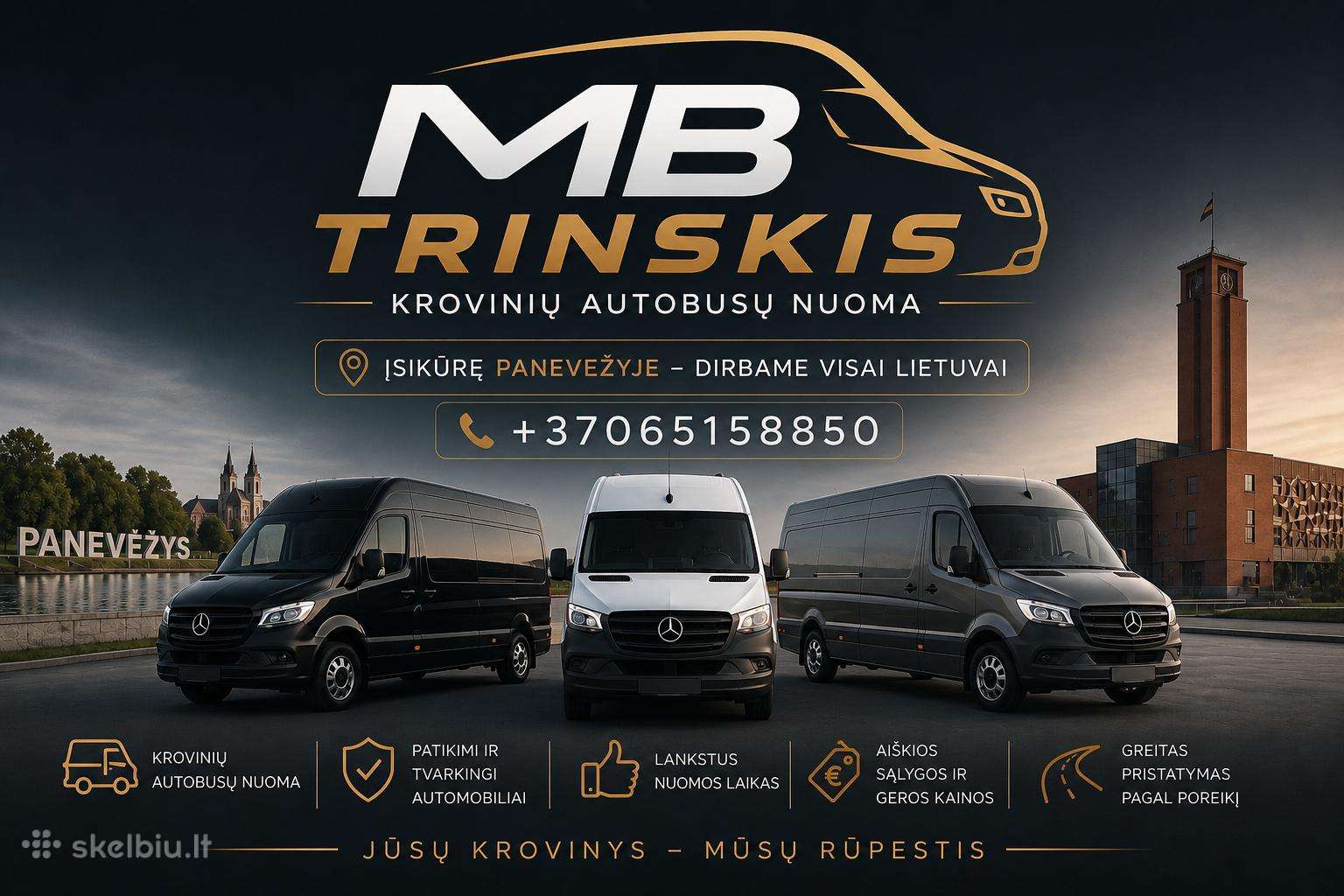 Mikroautobusu Nuoma