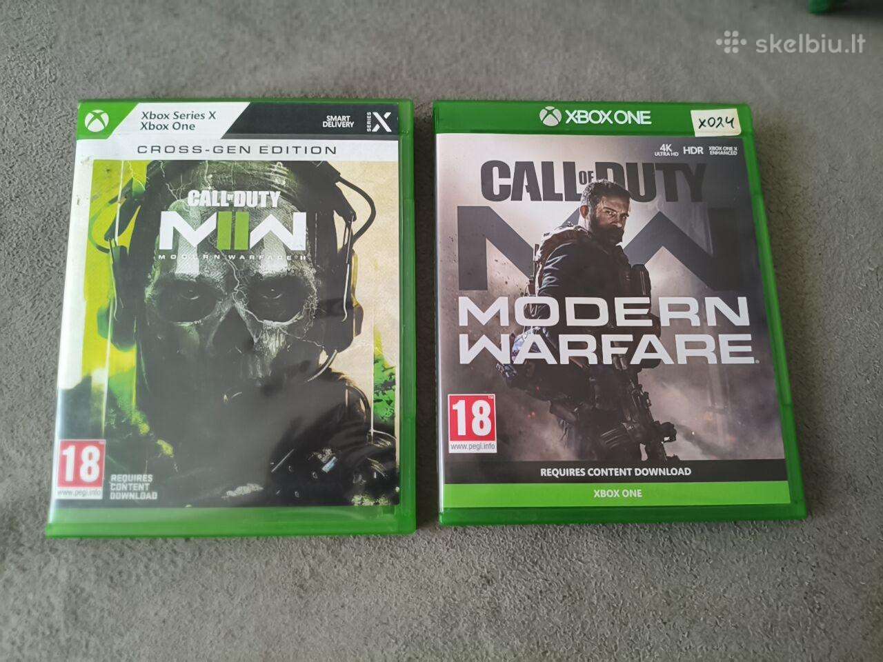 Modern warfare žaidimai pirmas ir antras