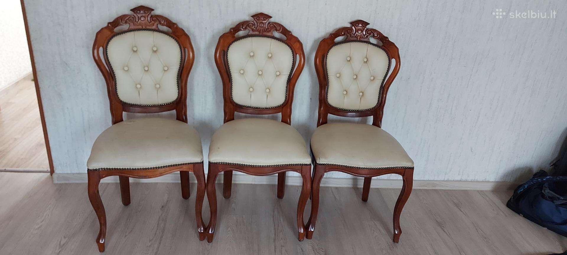Senovinės kėdės 3vnt. 30€