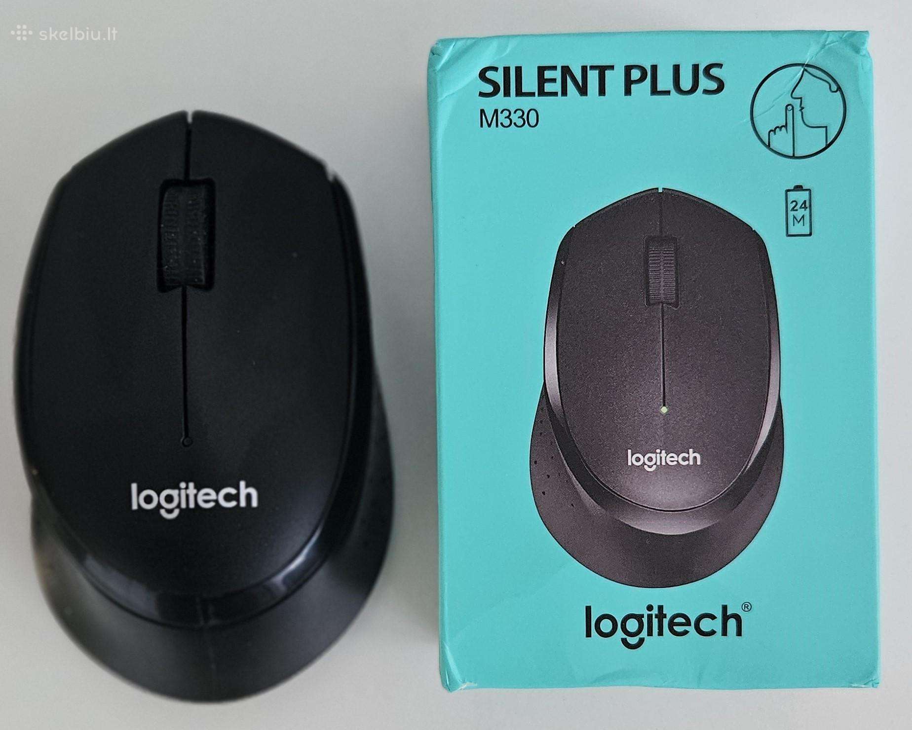 Komp.pelė Logitech M330 Silent Plus