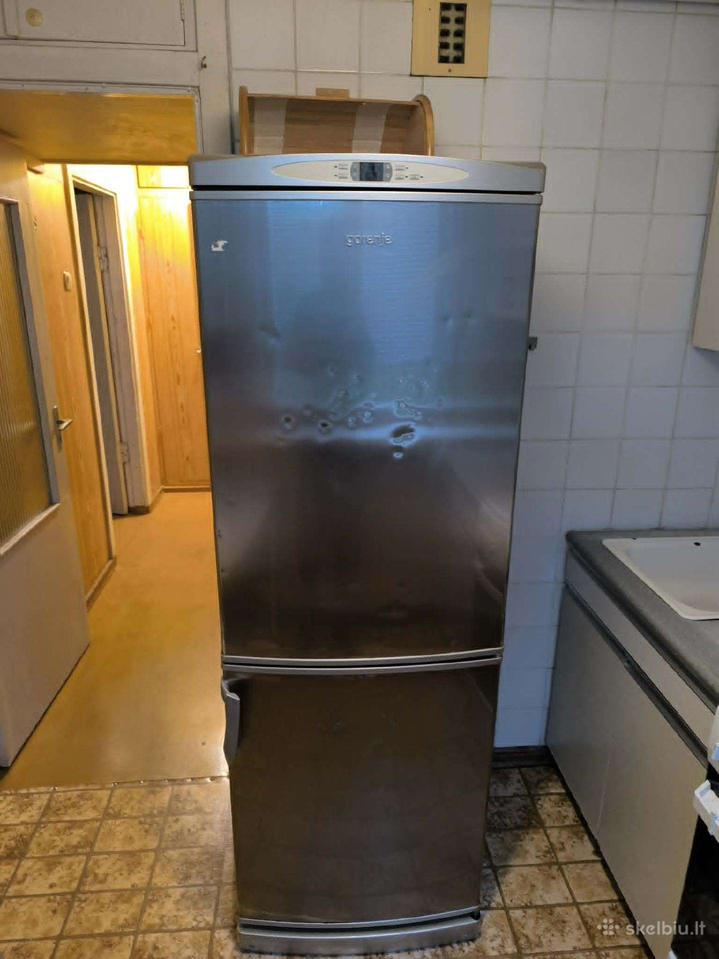 Geros būklės didelis gorenje šaldytuvas