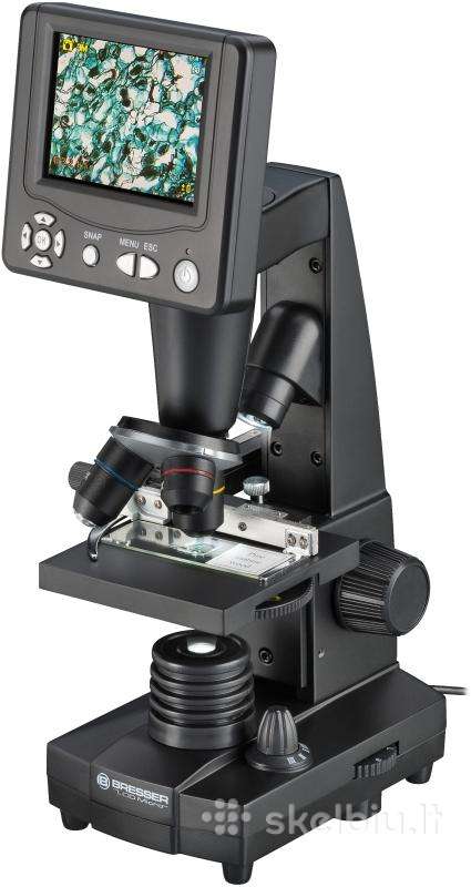 Skaitmeninis mikroskopas Bresser LCD 50x-2000x