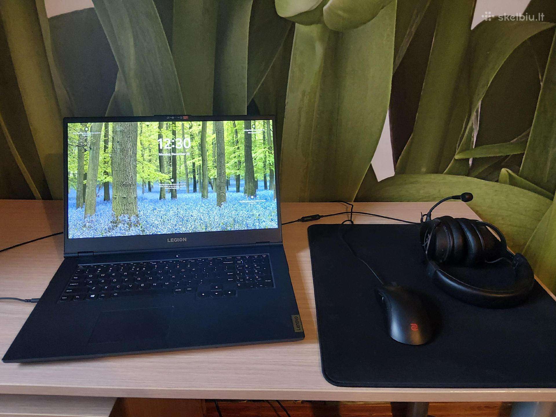 Lenovo Legion 5 + gaming setup Zovie ir Hyperx
