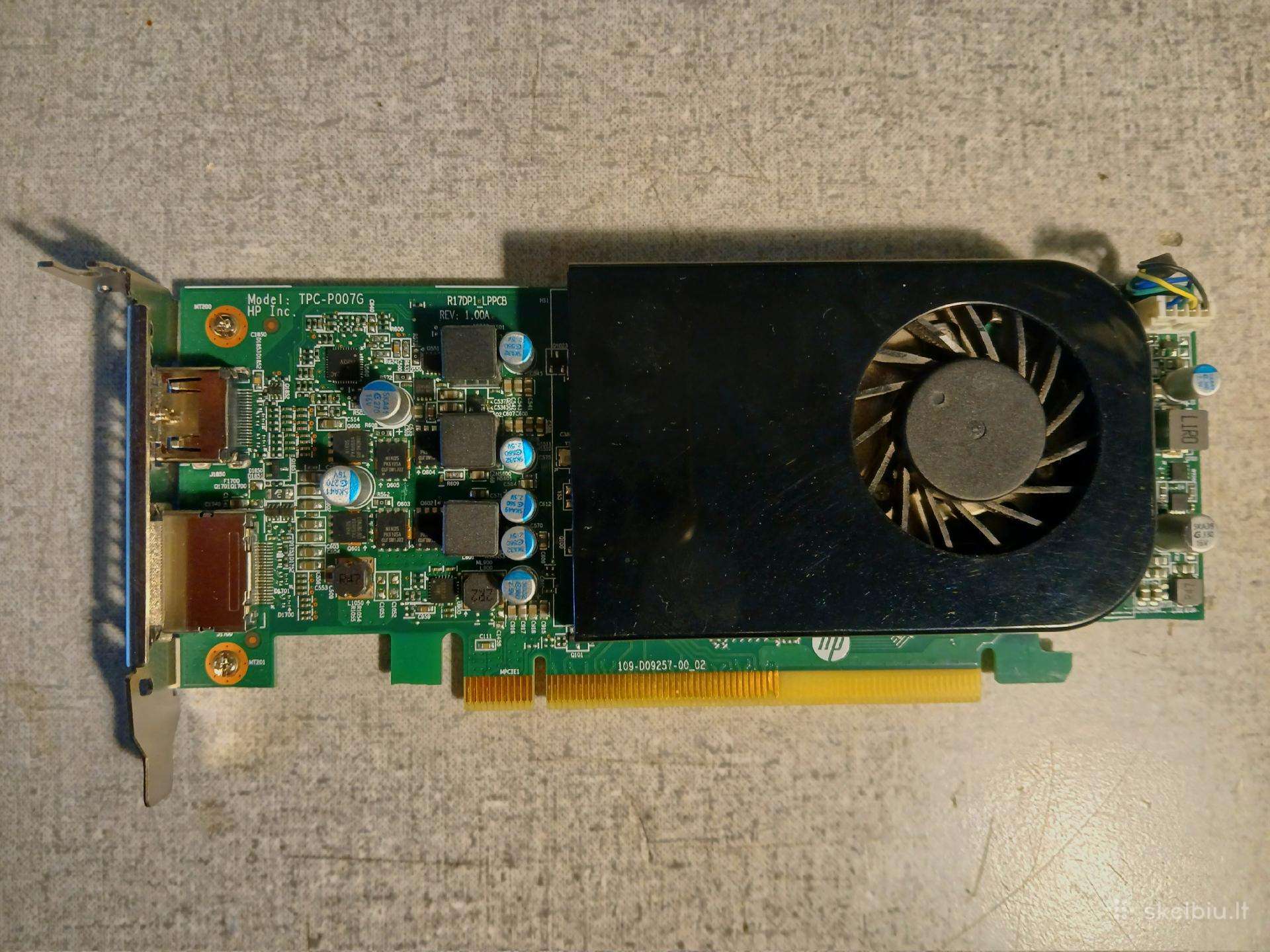Vaizdo plokste Rx 550x lowprofile