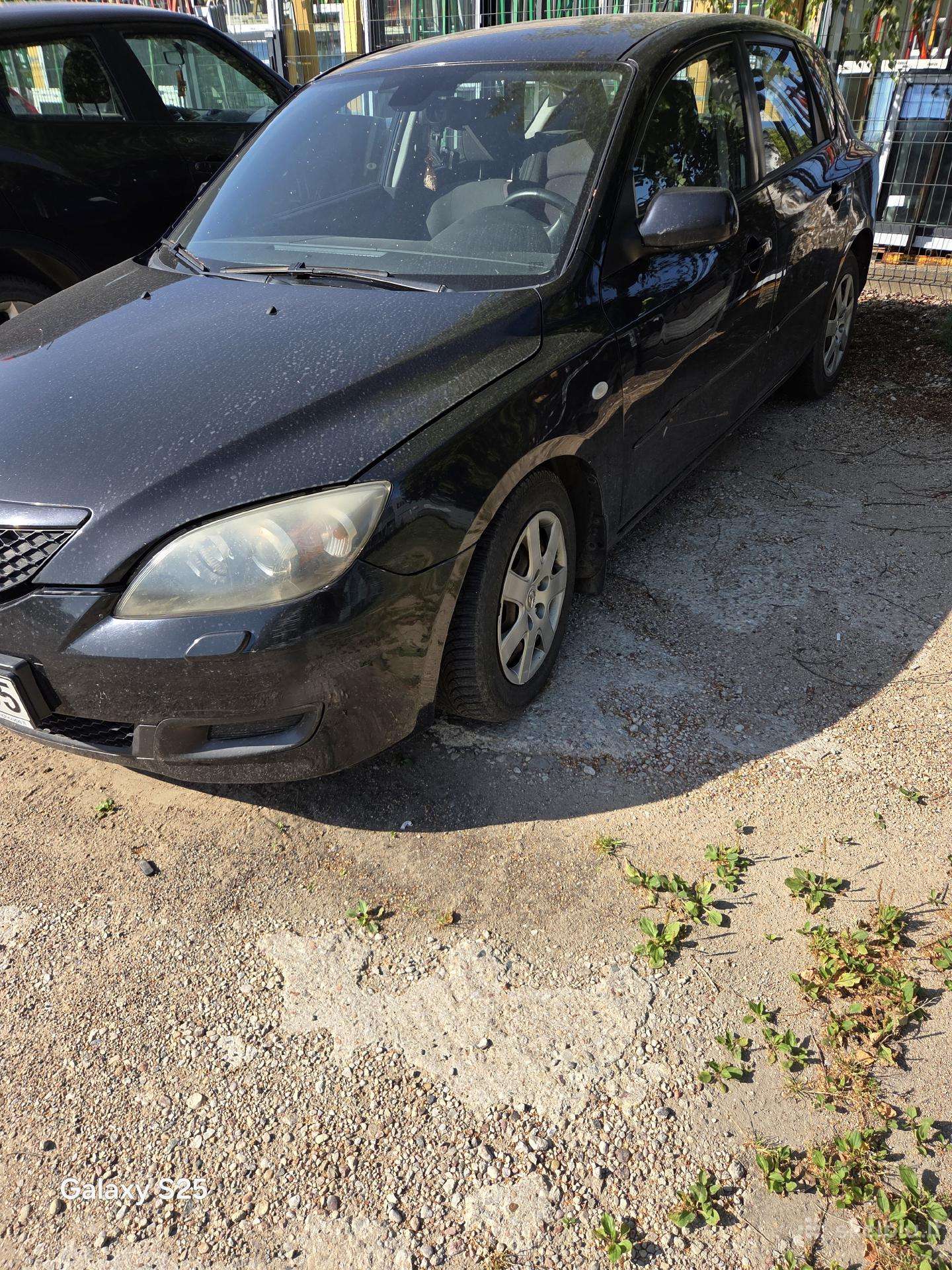 Mazda 3 su variklio defektu