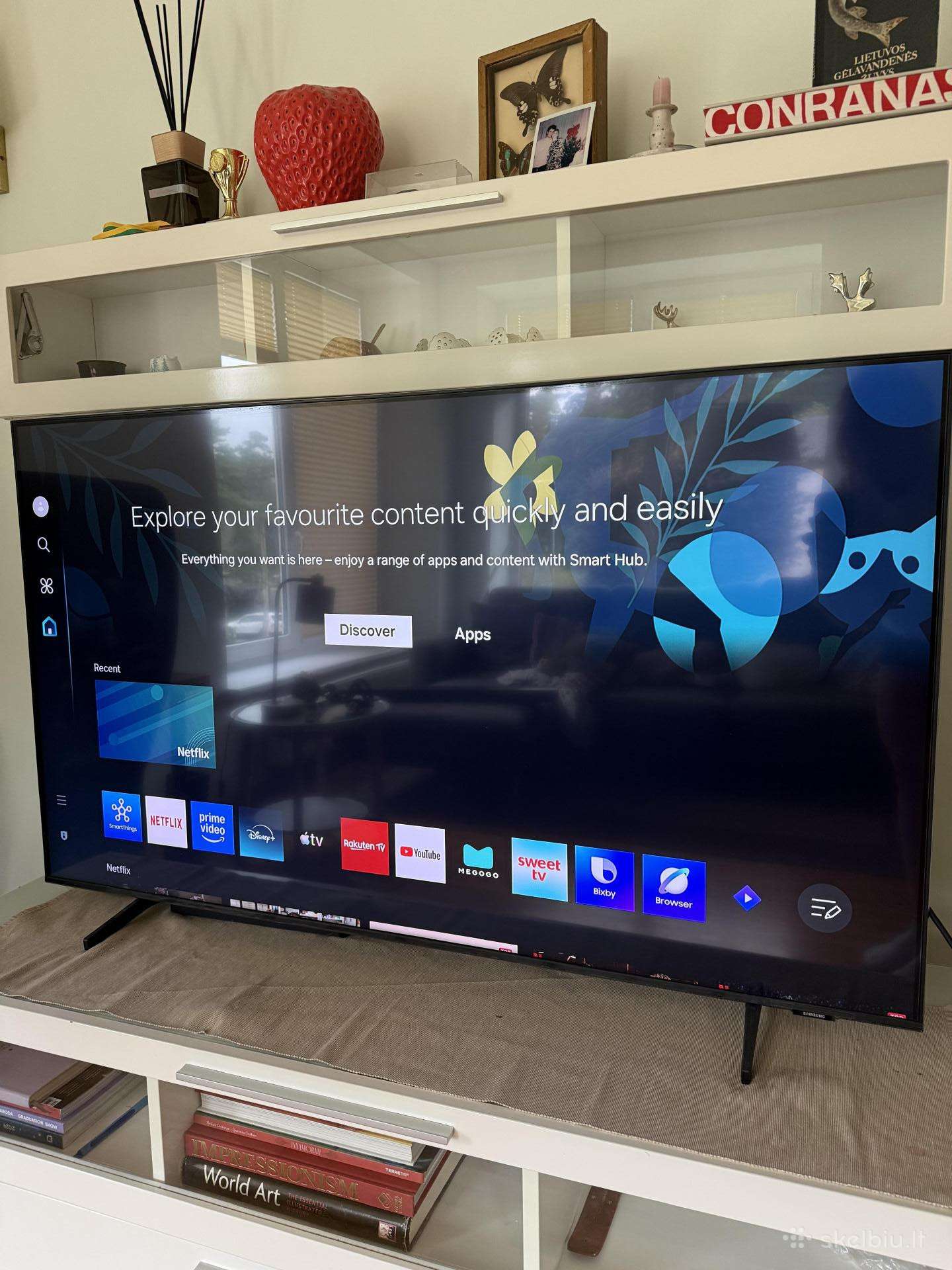 Samsung 55" Crystal 4k Smart TV Ue55du8072uxxh 0fu