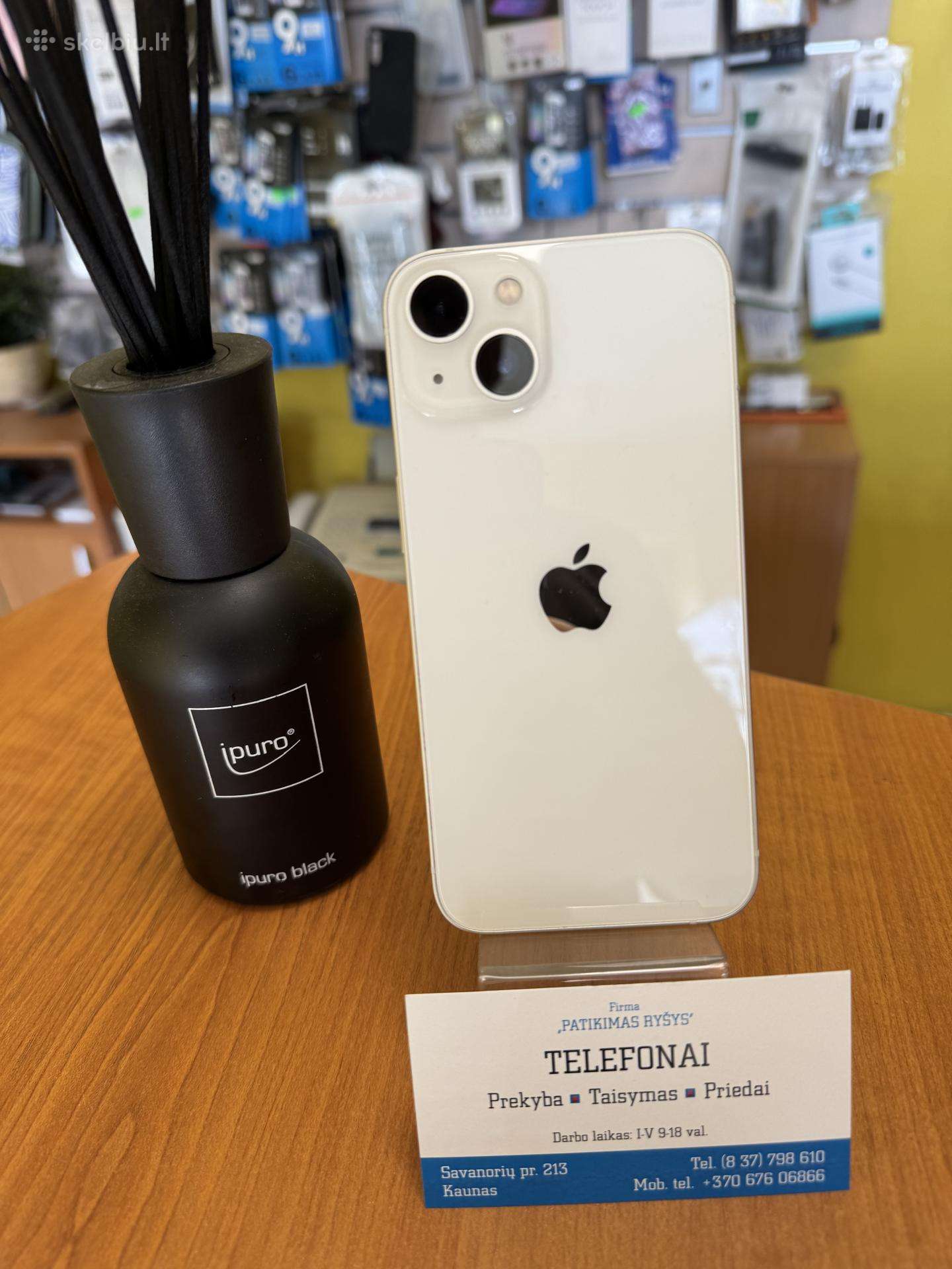iPhone 13 White 128gb Su Garantija