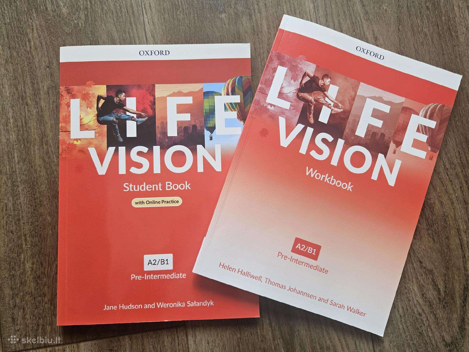 Life Vision Pre-intermediate vadovėlis + pratybos