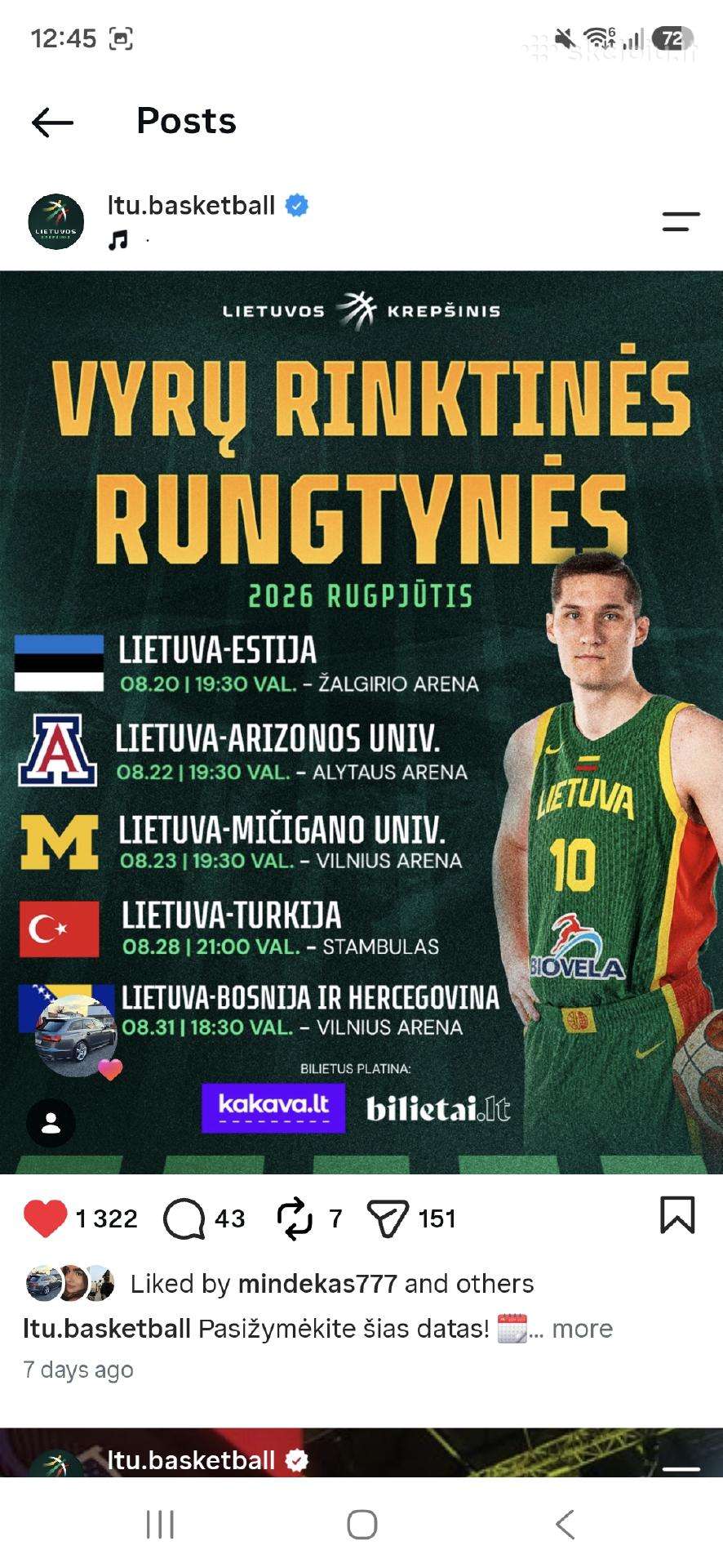 Lietuva prieš Estija!