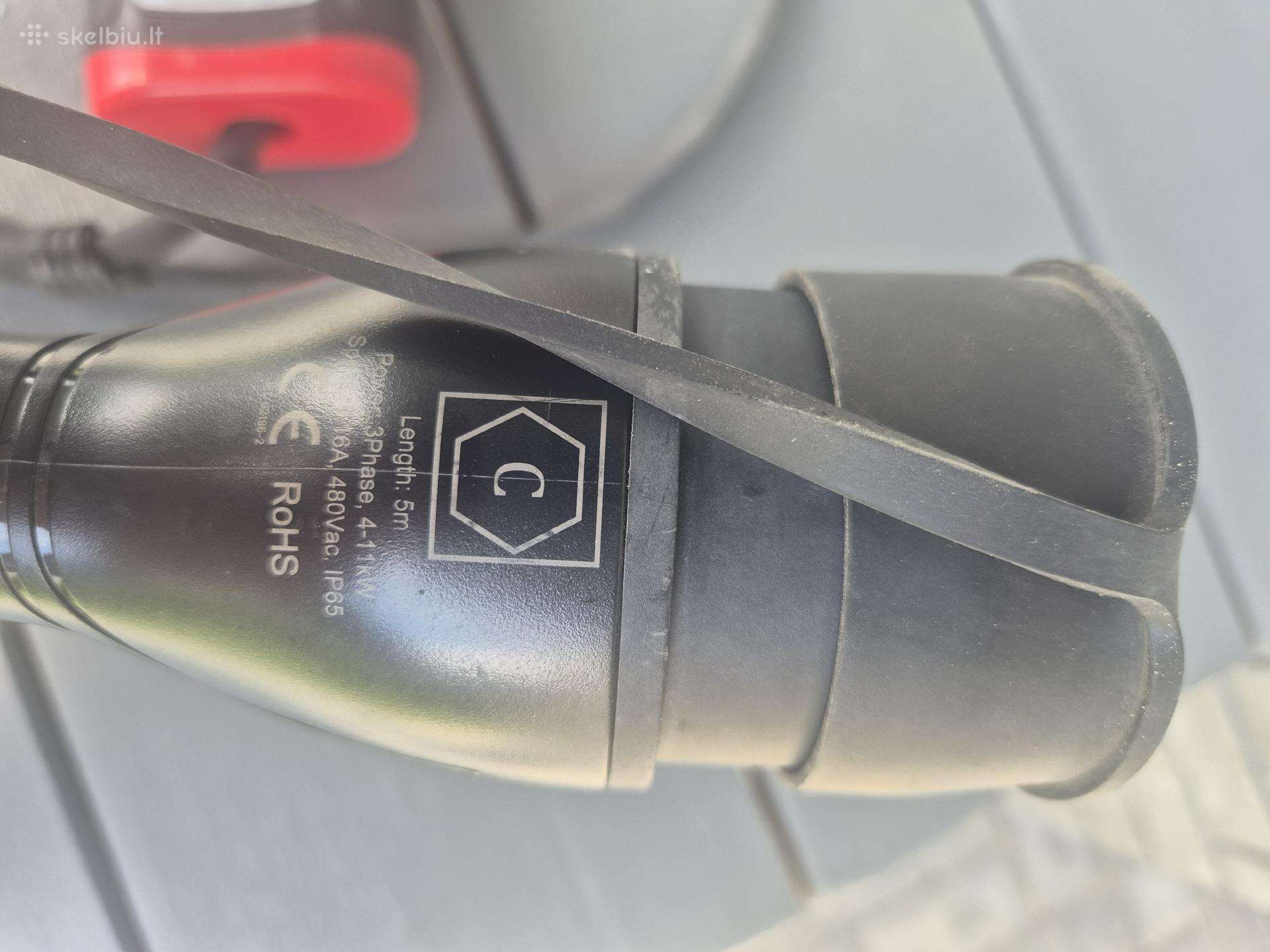 Elektromobilio įkroviklis 11 kw Type 2, 3 fazių +