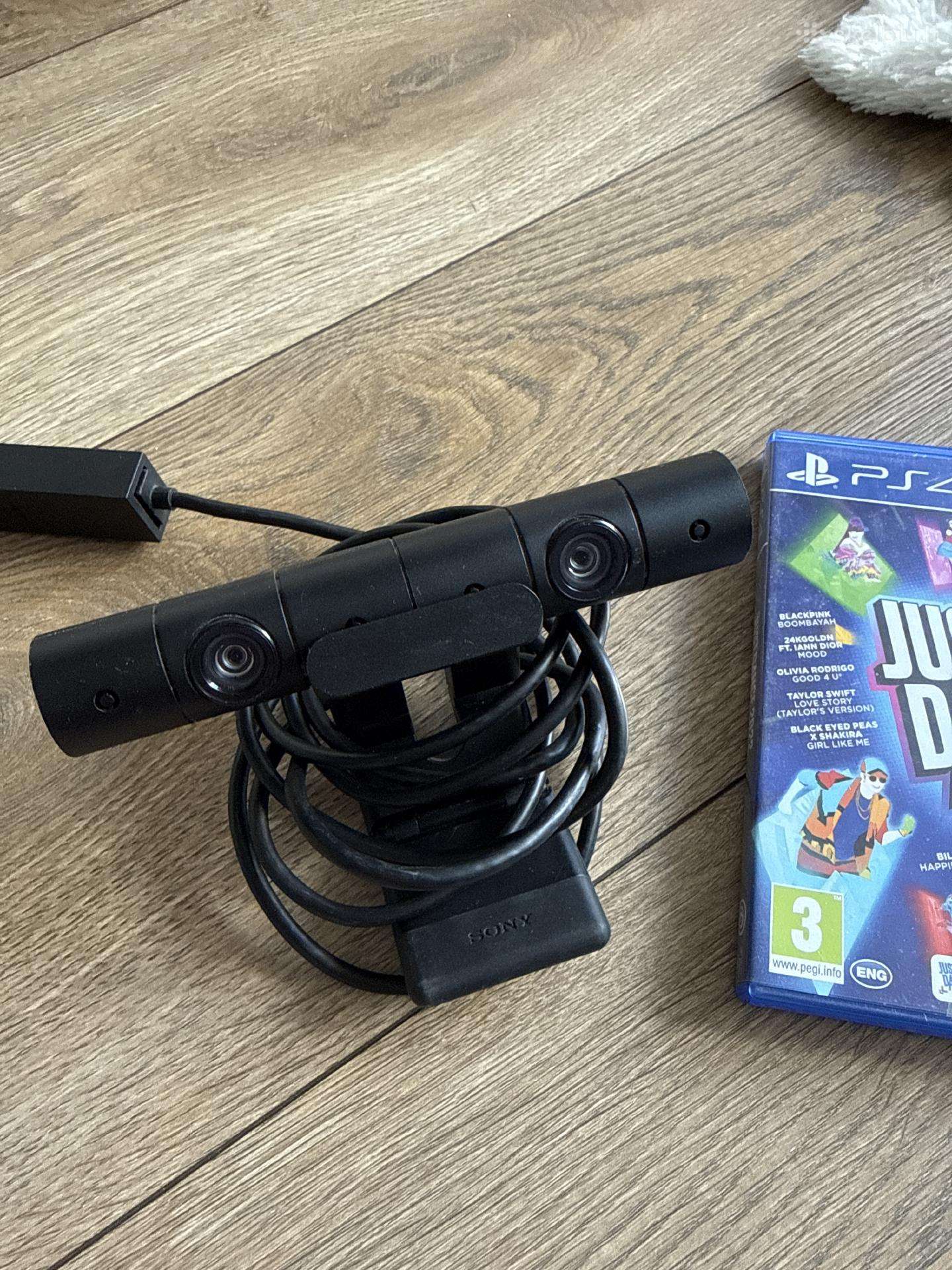 Ps4 v2 kamera+perejimas ps5+just dance