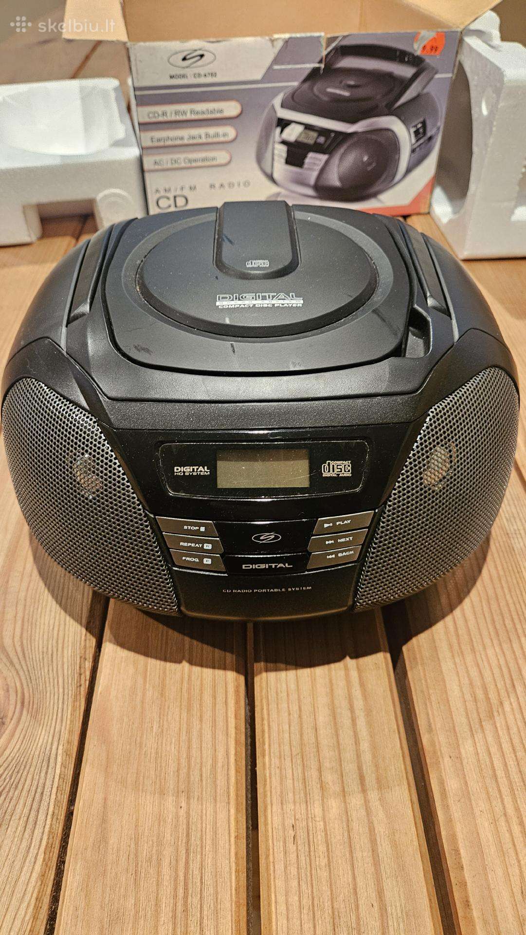 Digital radija CD magnetola