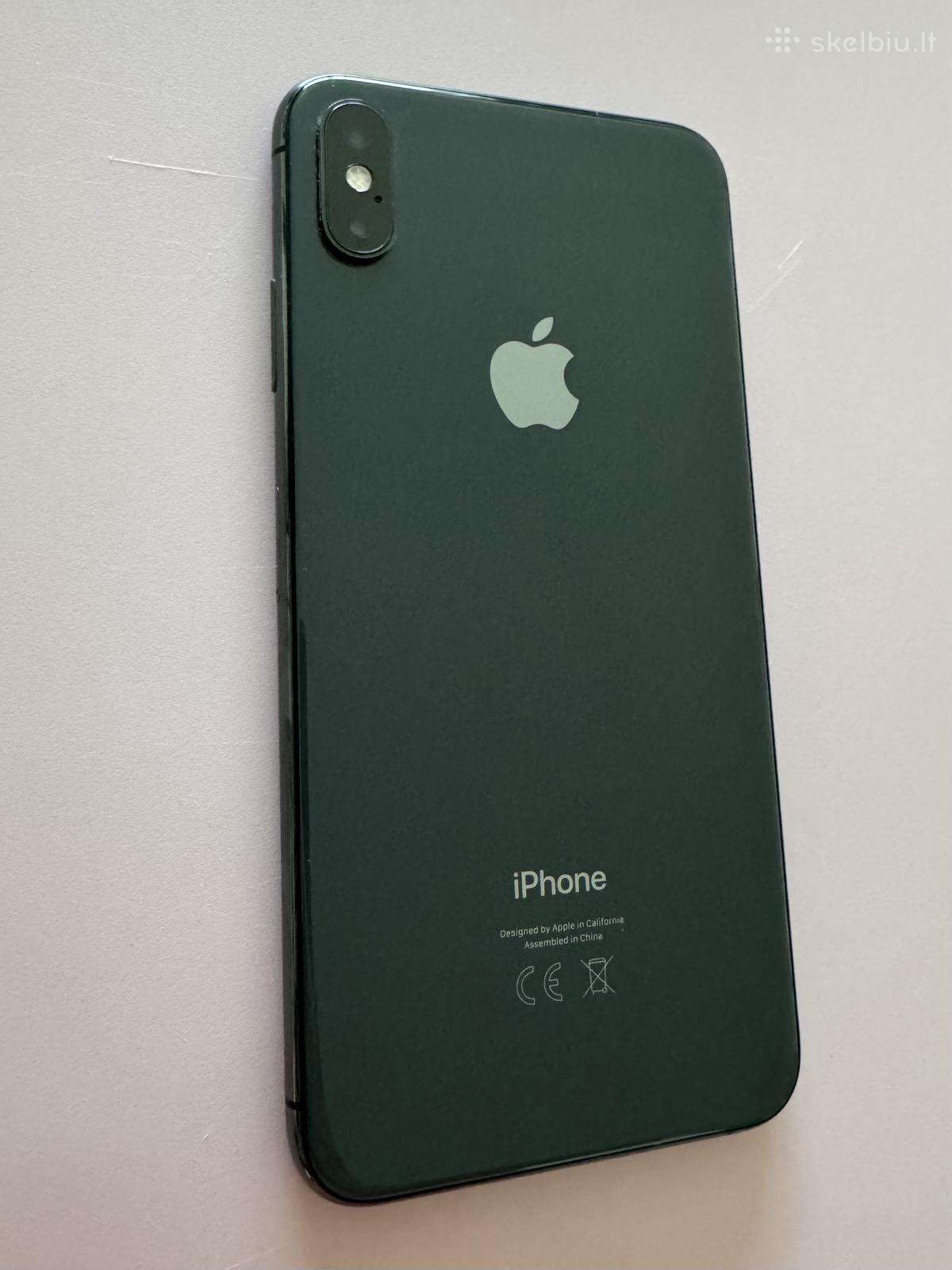 iPhone XS Max 256gb juodas