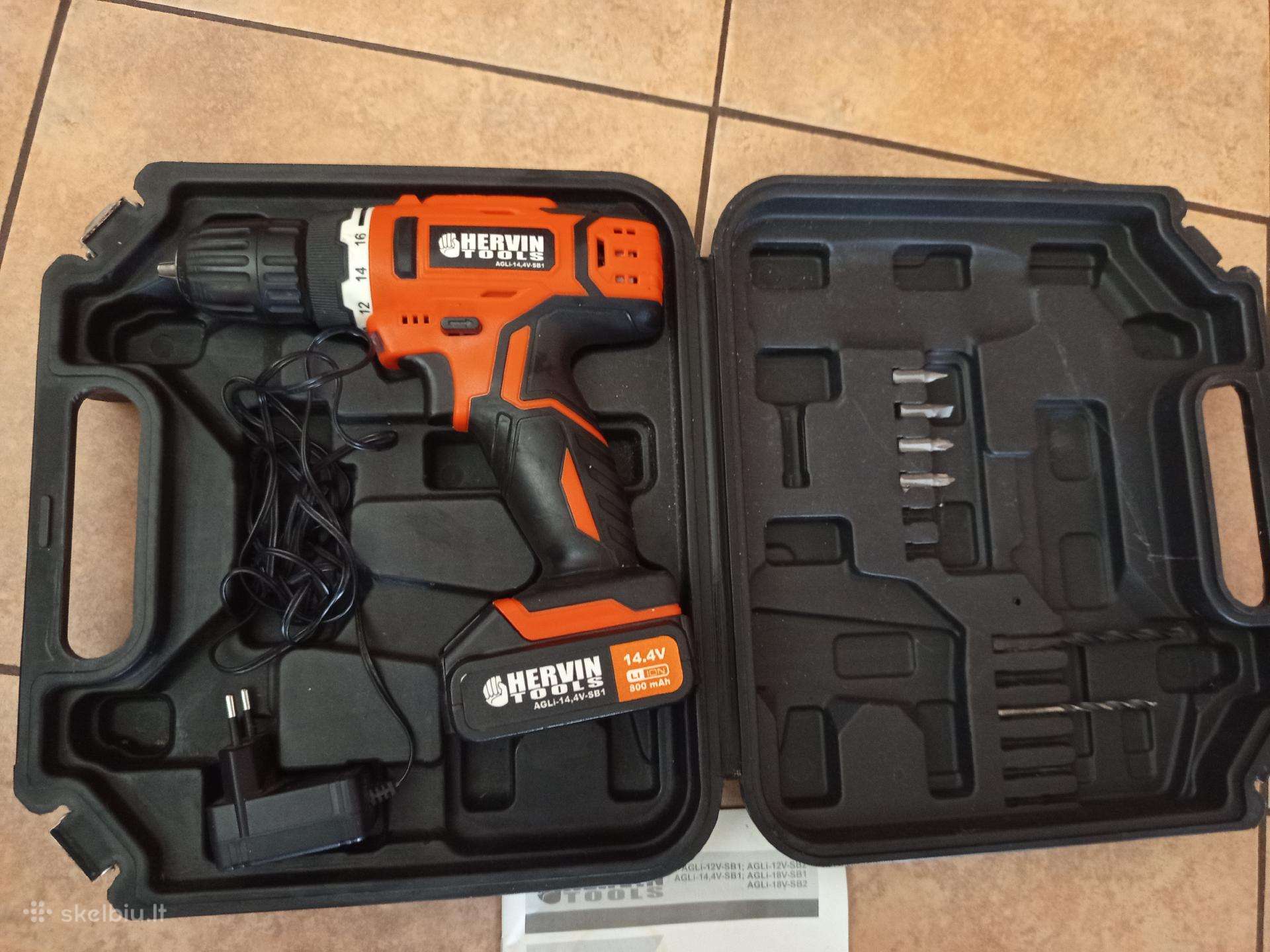 Akumoletorinis suktukas Hervin 14.4v