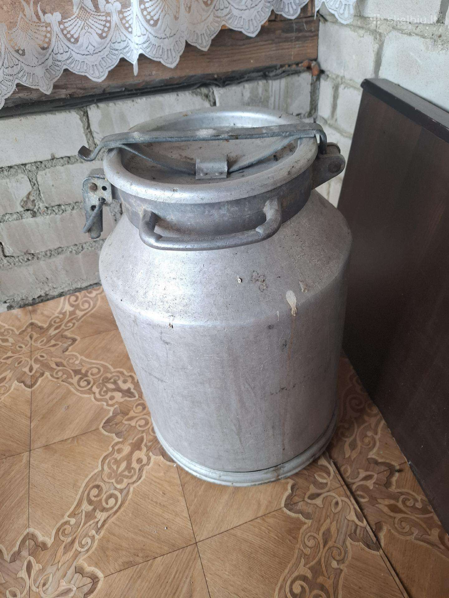 Aliumininis bidonas 40l
