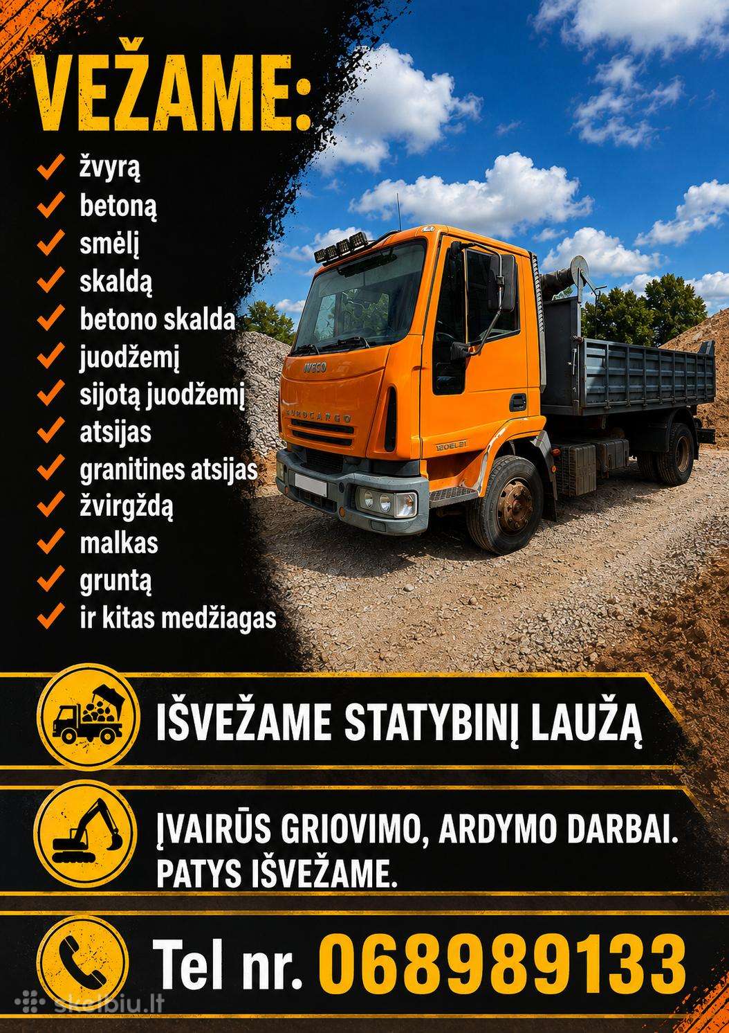 Visos savivarčio paslaugos
