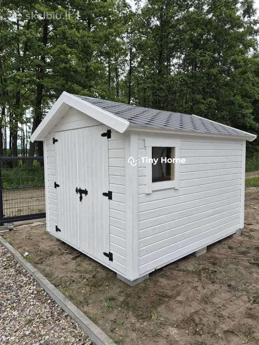 Sandėliukas malkine sodo namas pavėsinė 6m2 2x3m