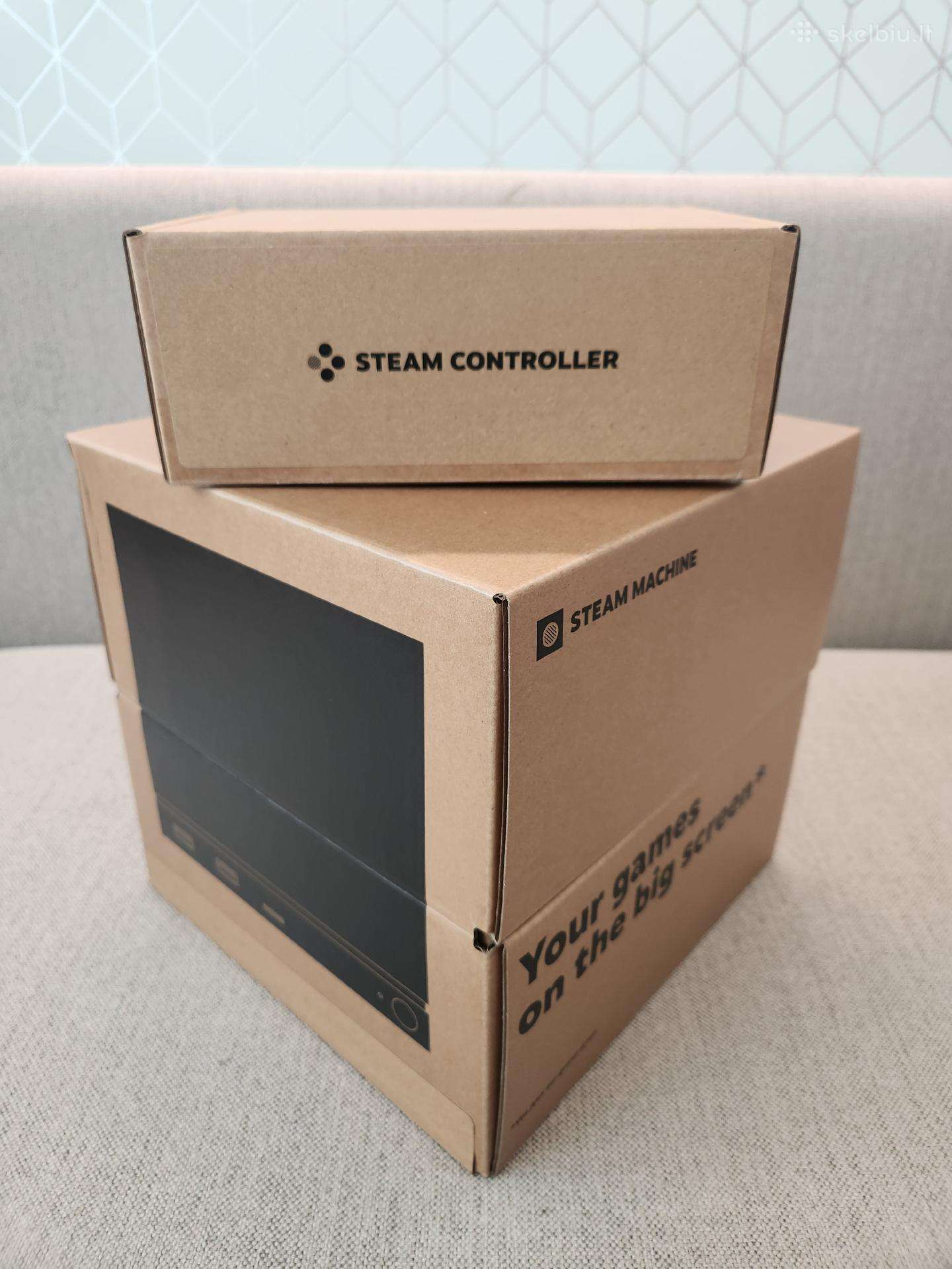 Steam Machine 512gb + Controller, neišpakuotas