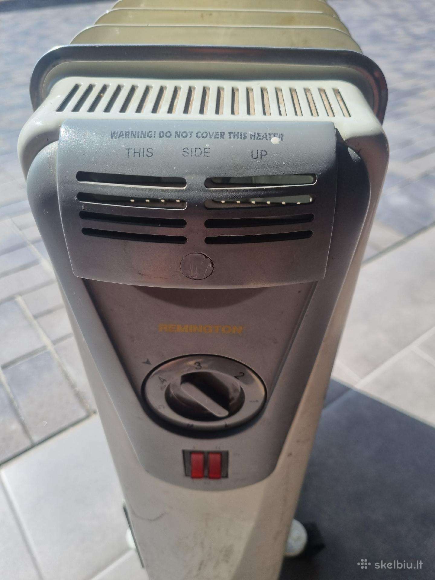 Elekrinis termostatinis tepalinis šildytuvas