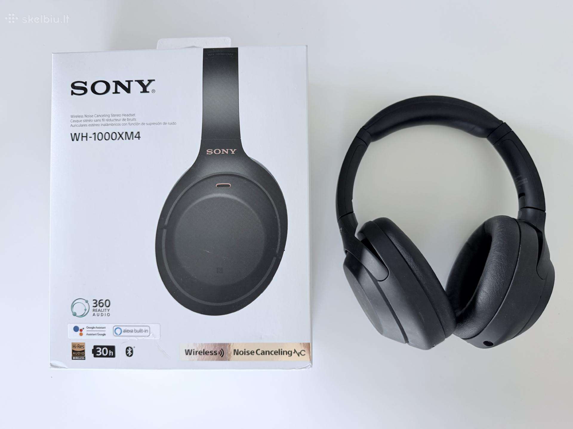 Mažai naudotos Sony Wh-1000xm4