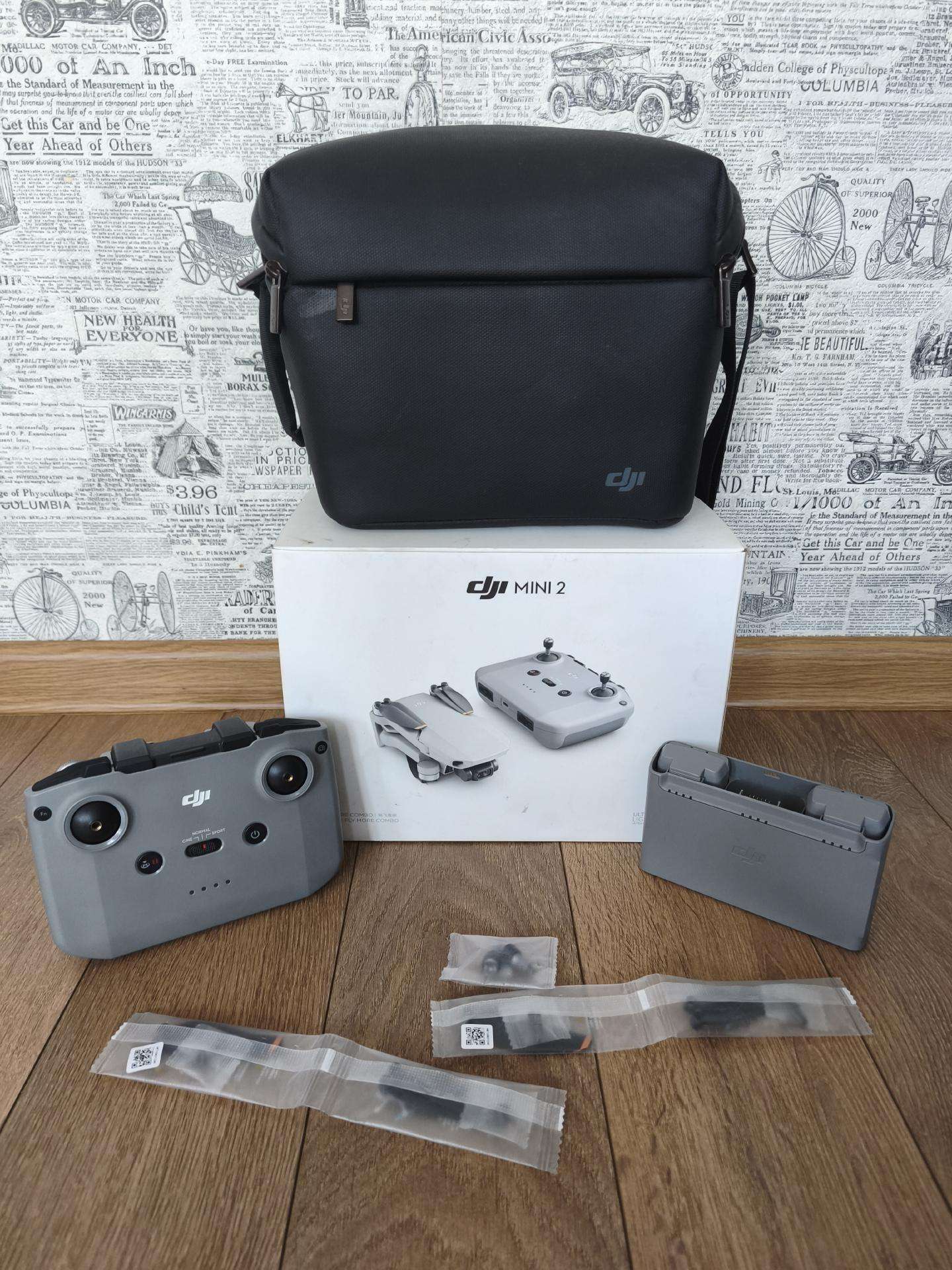 Dji mini 2 komplektas be drono
