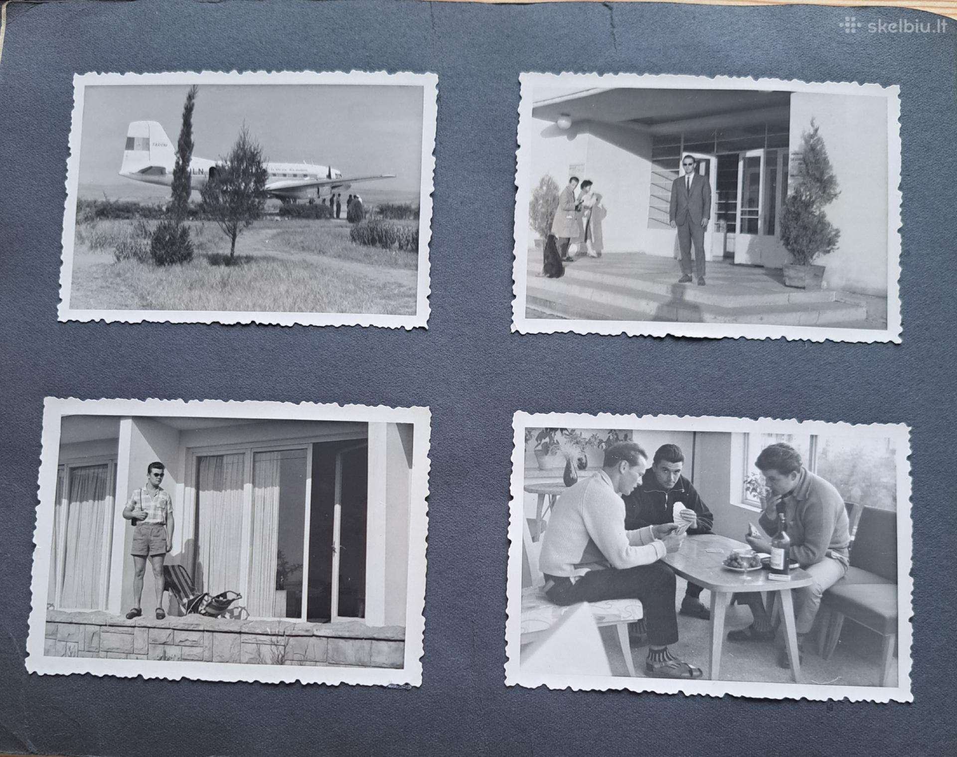 Retro aviacijos ir kurortų albumas.