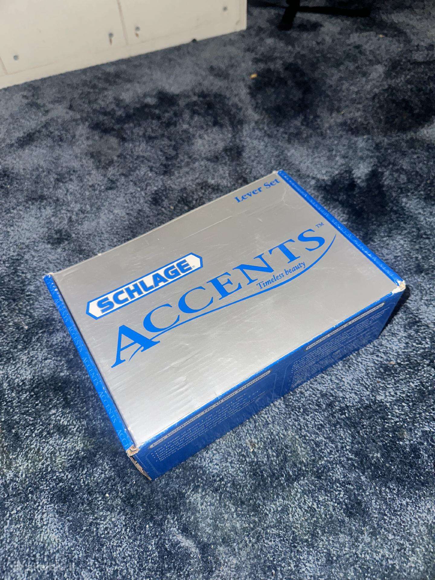 Nauja Schlage Accents Fa51 Clt 619 durų rankena su