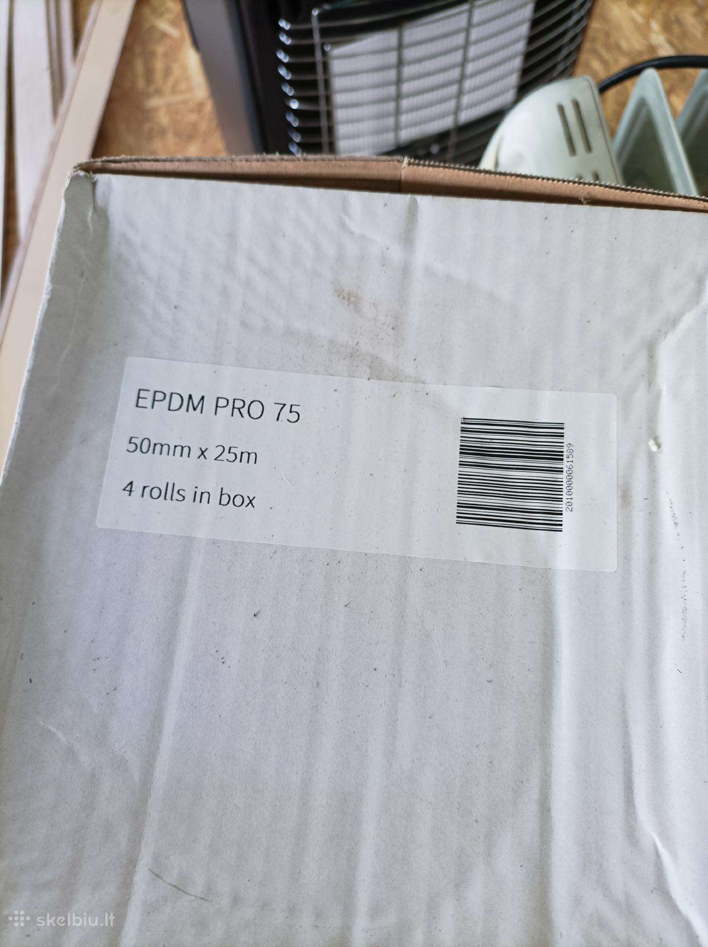 Epdm pro 75 sandarinimo juosta. Vnt 7e