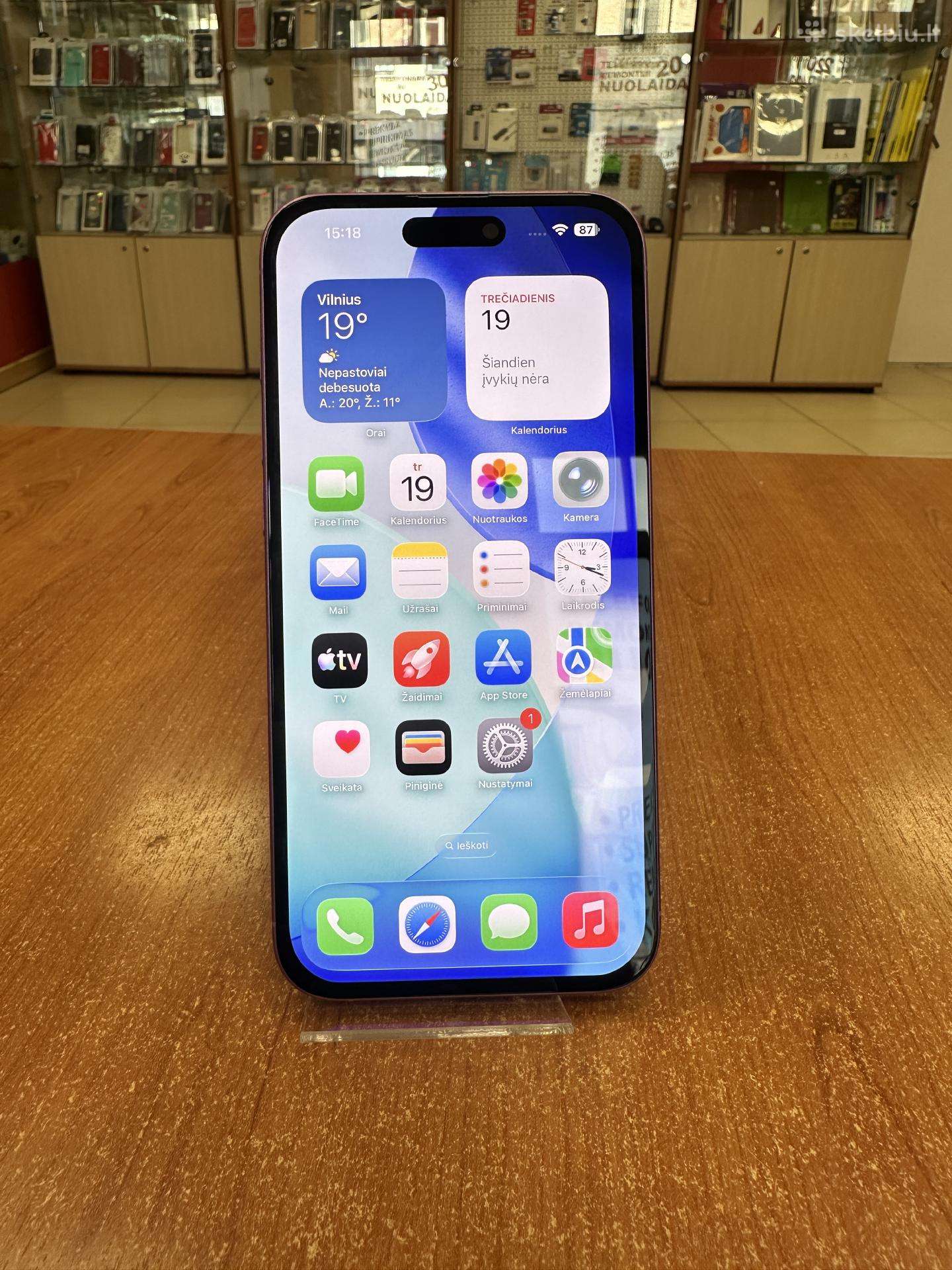 Apple iPhone 16 Plus 256 GB (Naudotas)