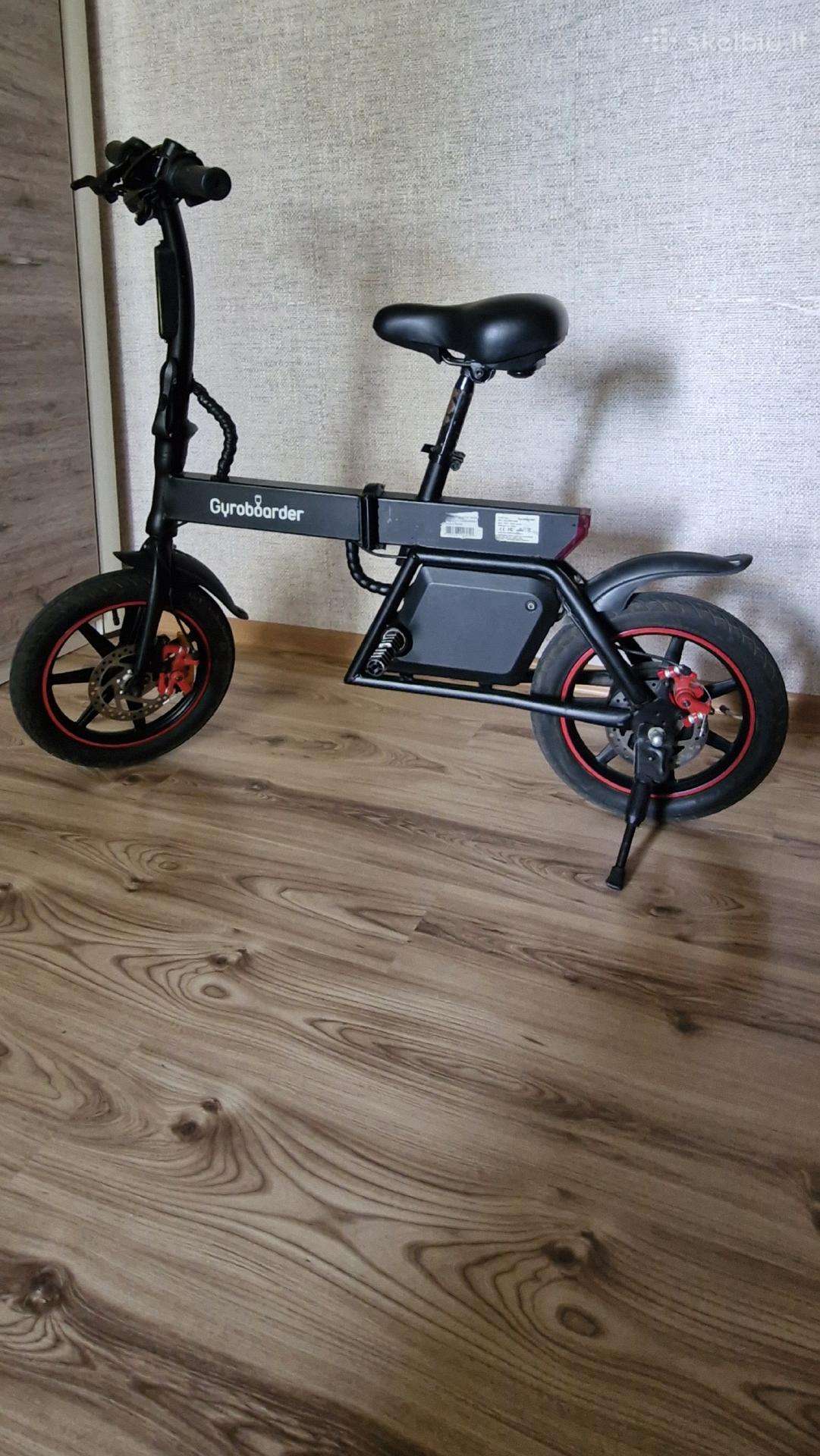 Elektrinis vaikiškas dviratis