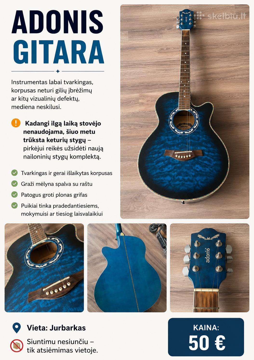 „Adonis gitara