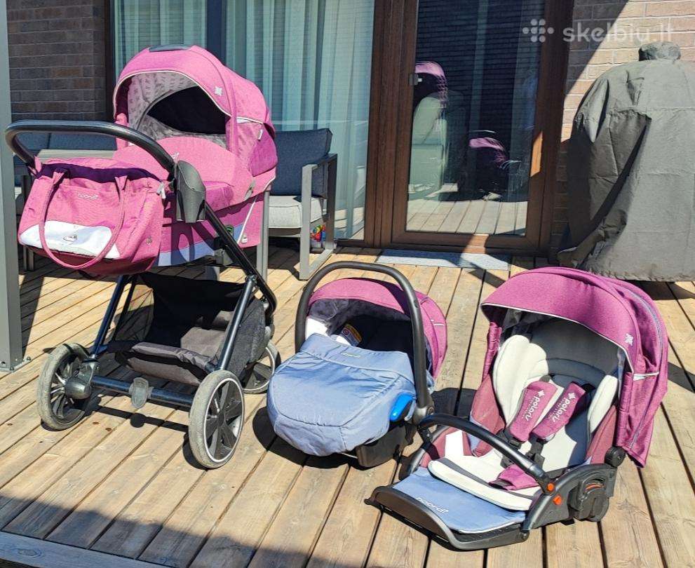 Noordi Polaris City 3in1 vežimėlis