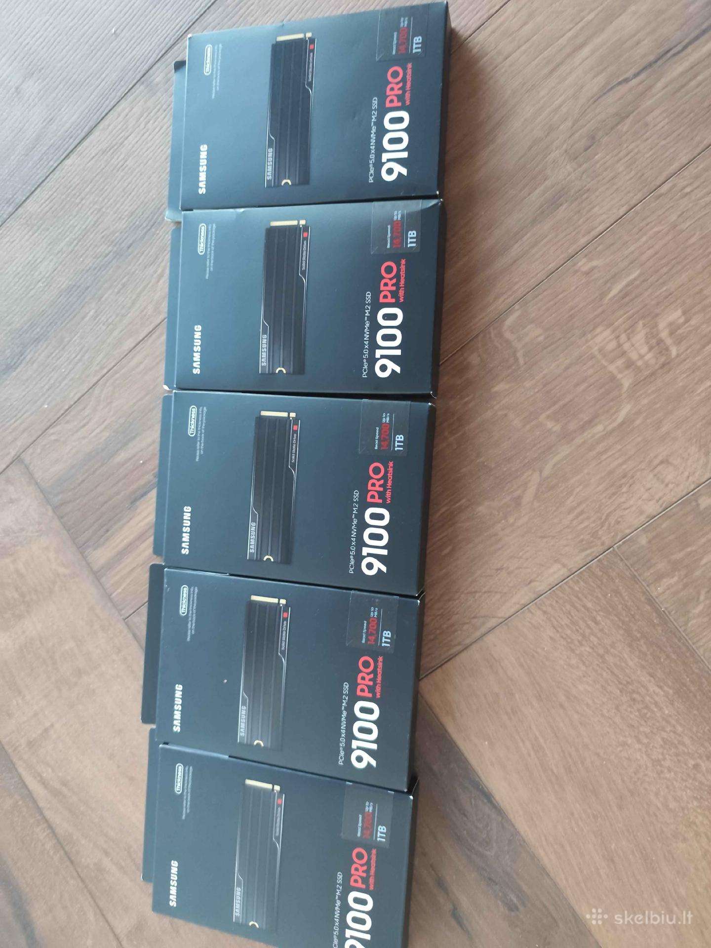 Samsung 9100 Pro 1tb Pcie 5.0 su radiatoriumi