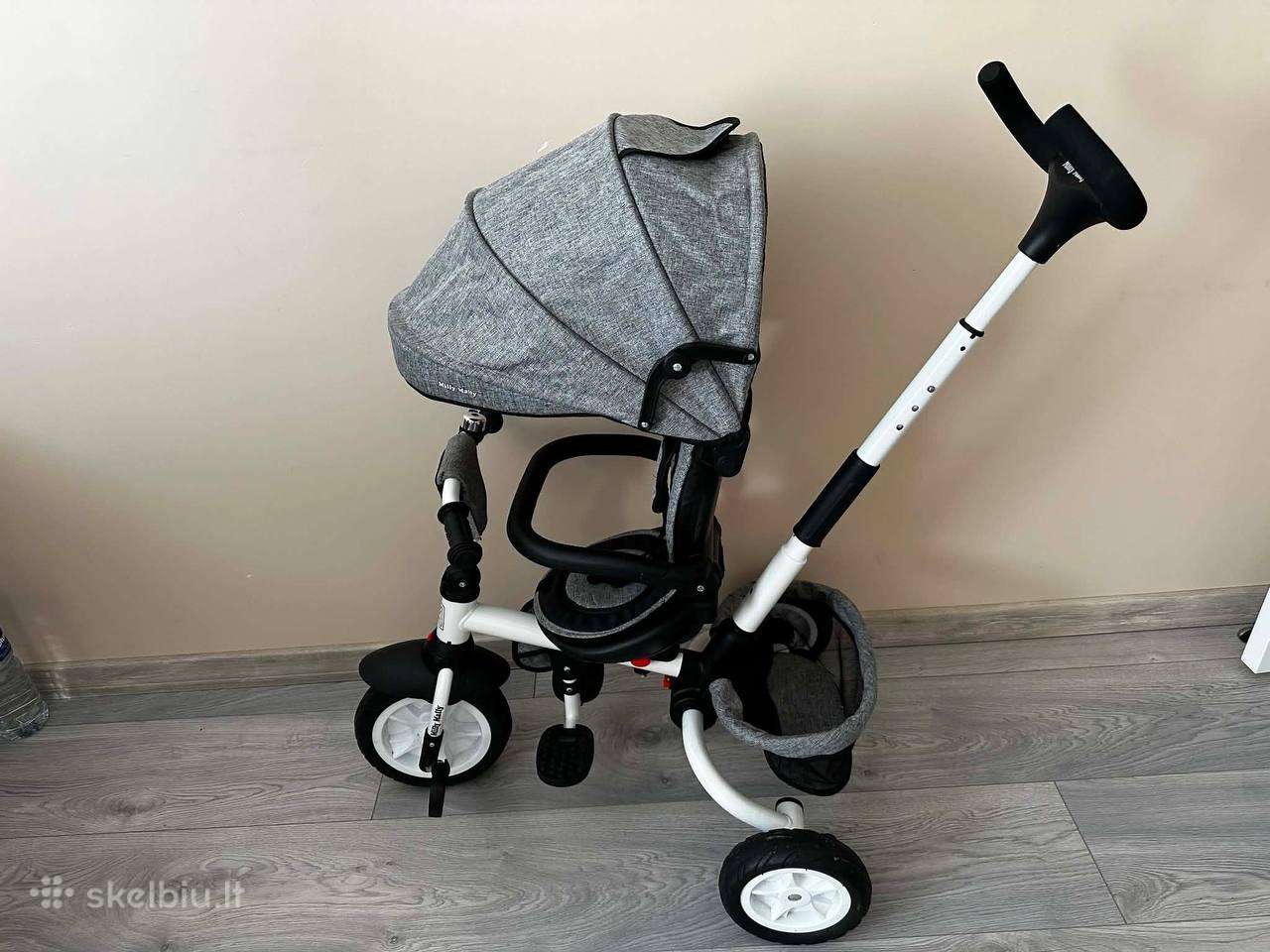 Triratukas Milly Mally Stanley 6in1, pilkas