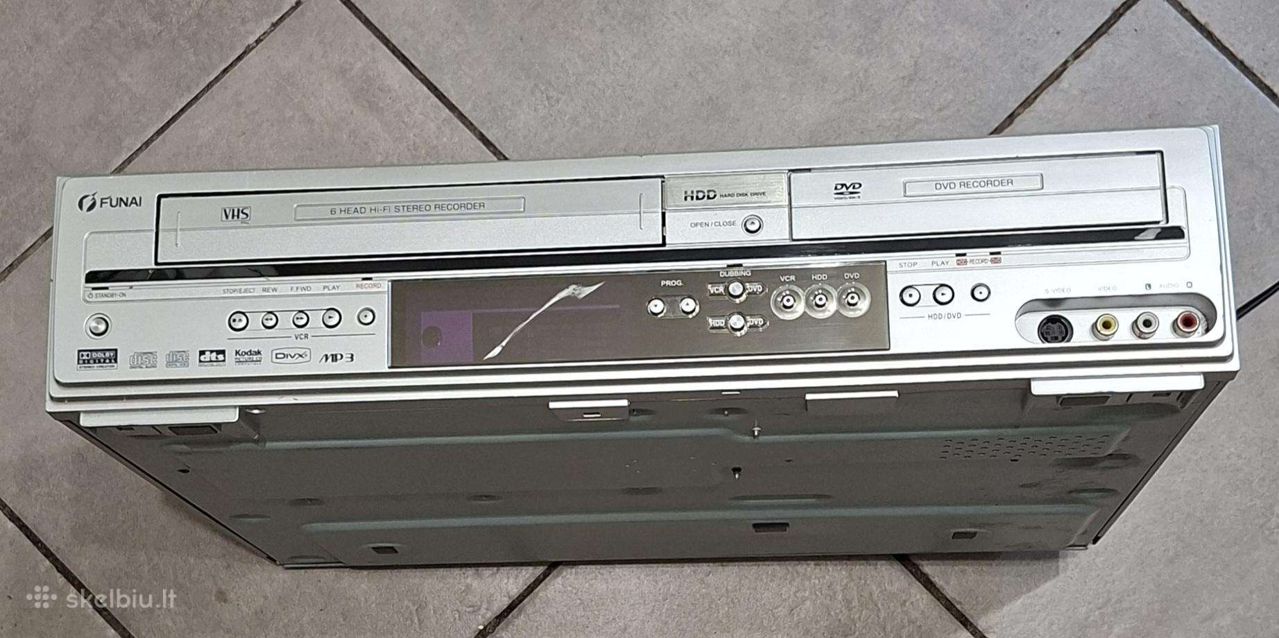 Funai, Vhs - Dvd grotuvas