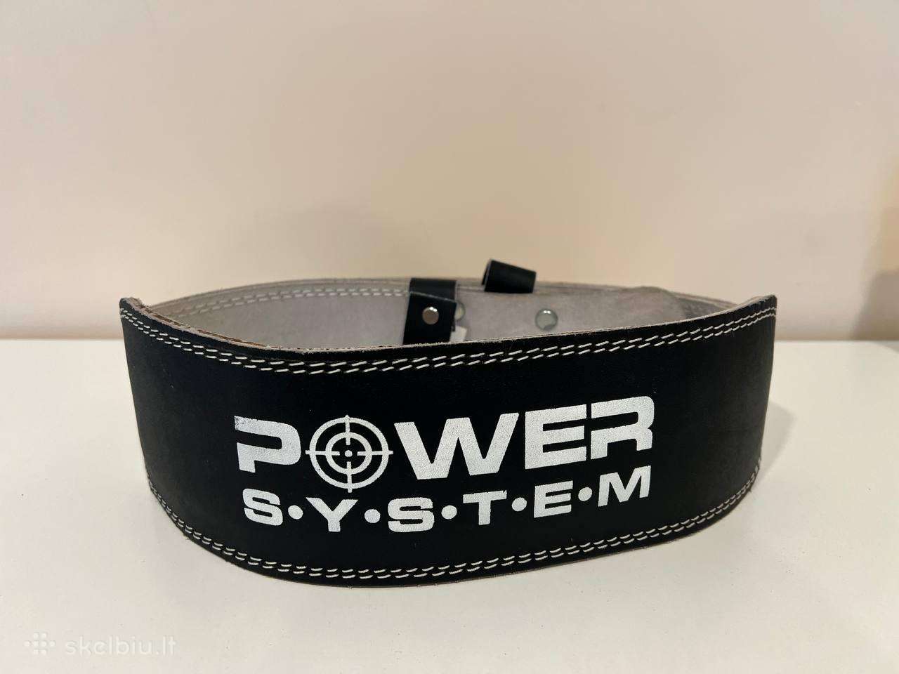 Power System sunkiosios atletikos diržas