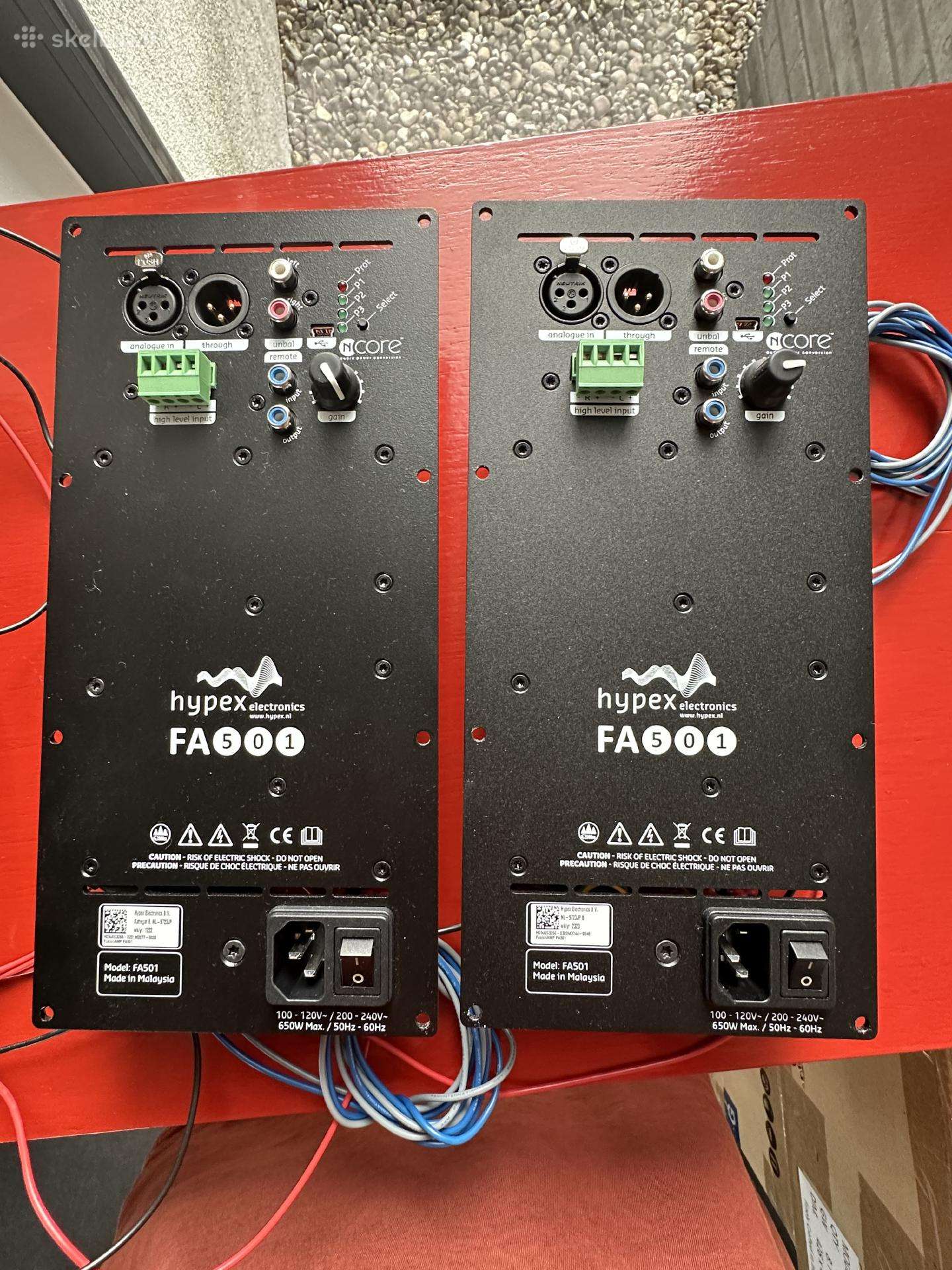 Hypex Fa501 stiprintuvai