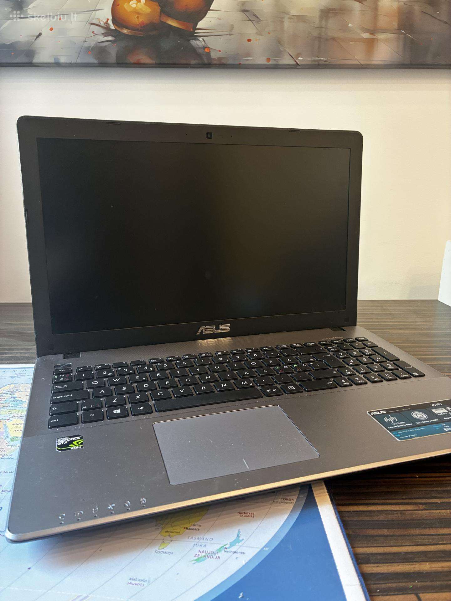 Asus X550j nešiojamas kompiuteris