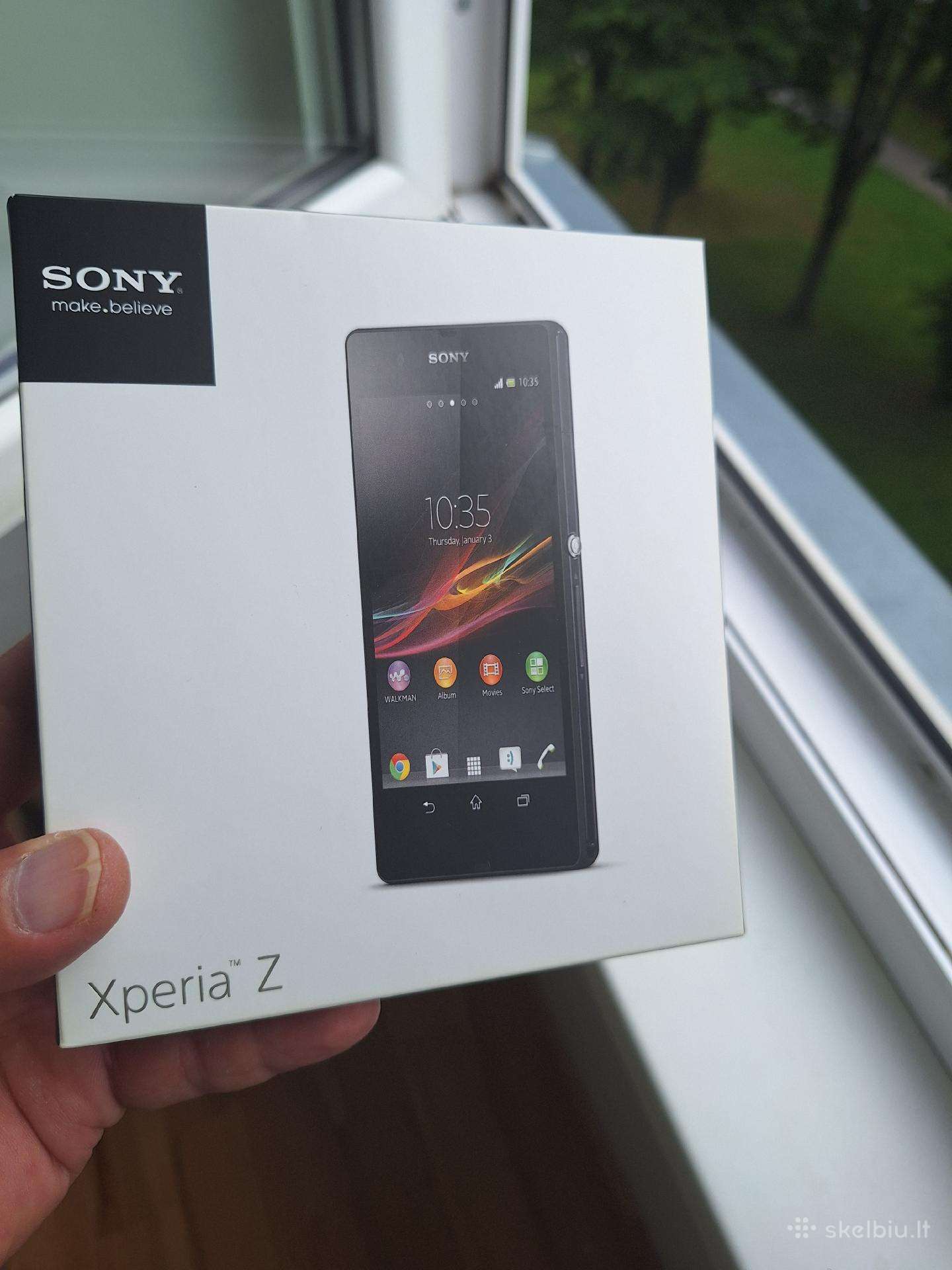 Sony Xperia Z pirmos kartos pilna komplektacija