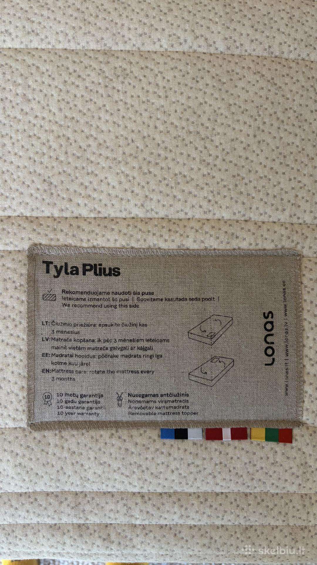 Lono čiužinys “Tyla plius 180 x 200