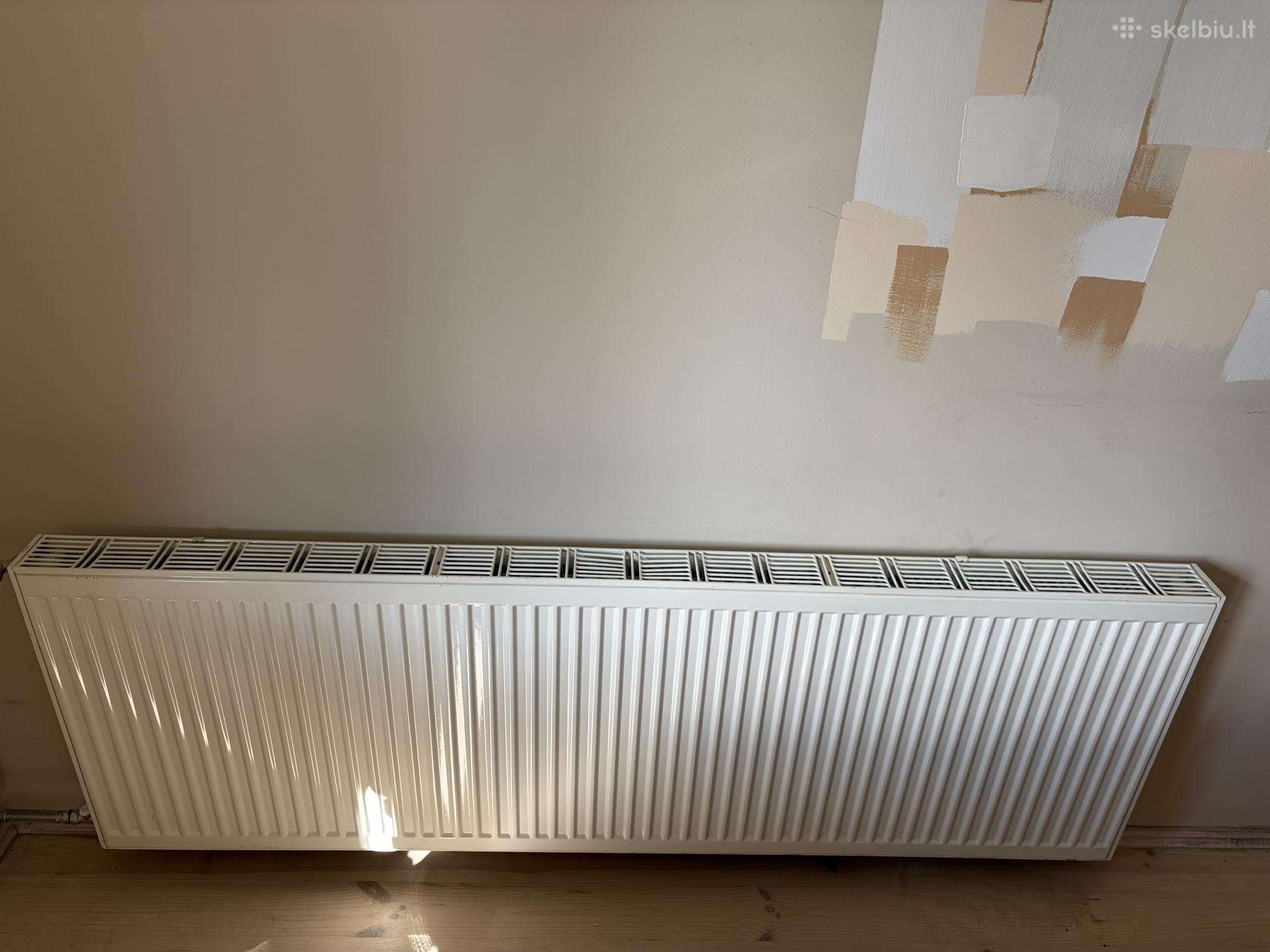 Du Plieniniai radiatoriai (120 cm ir 180 cm)