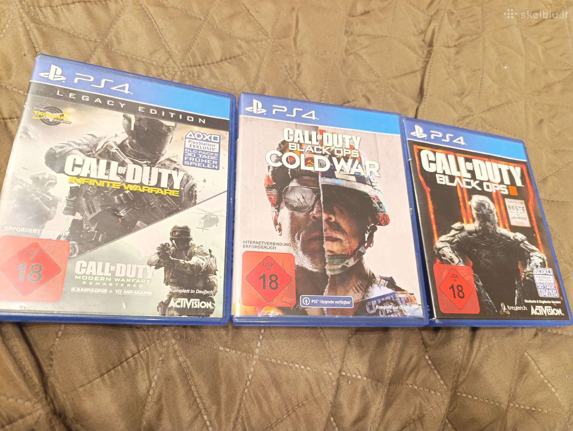 Ps 4 Call of duty zaidimai