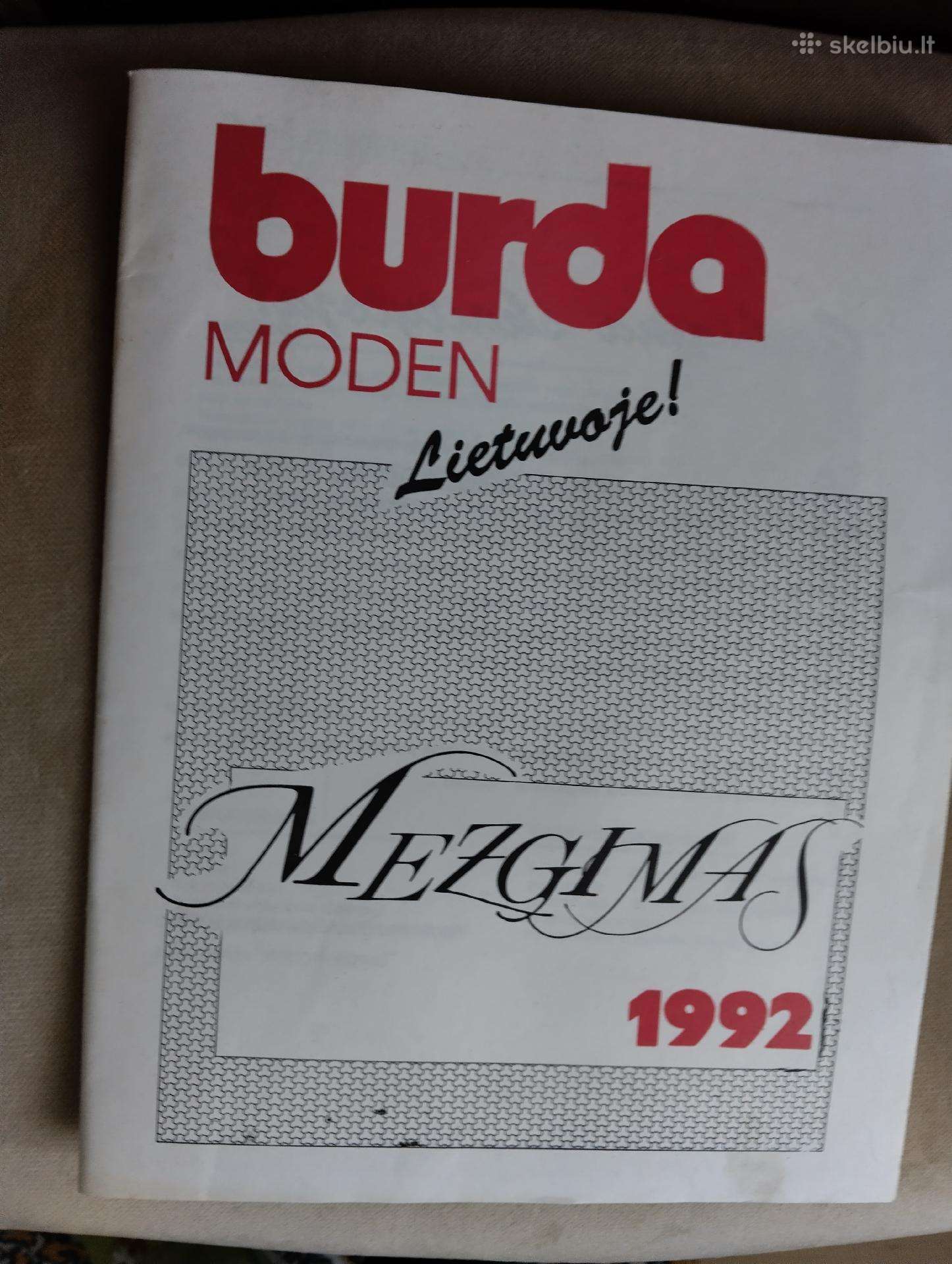 Burda moden- mezgimas